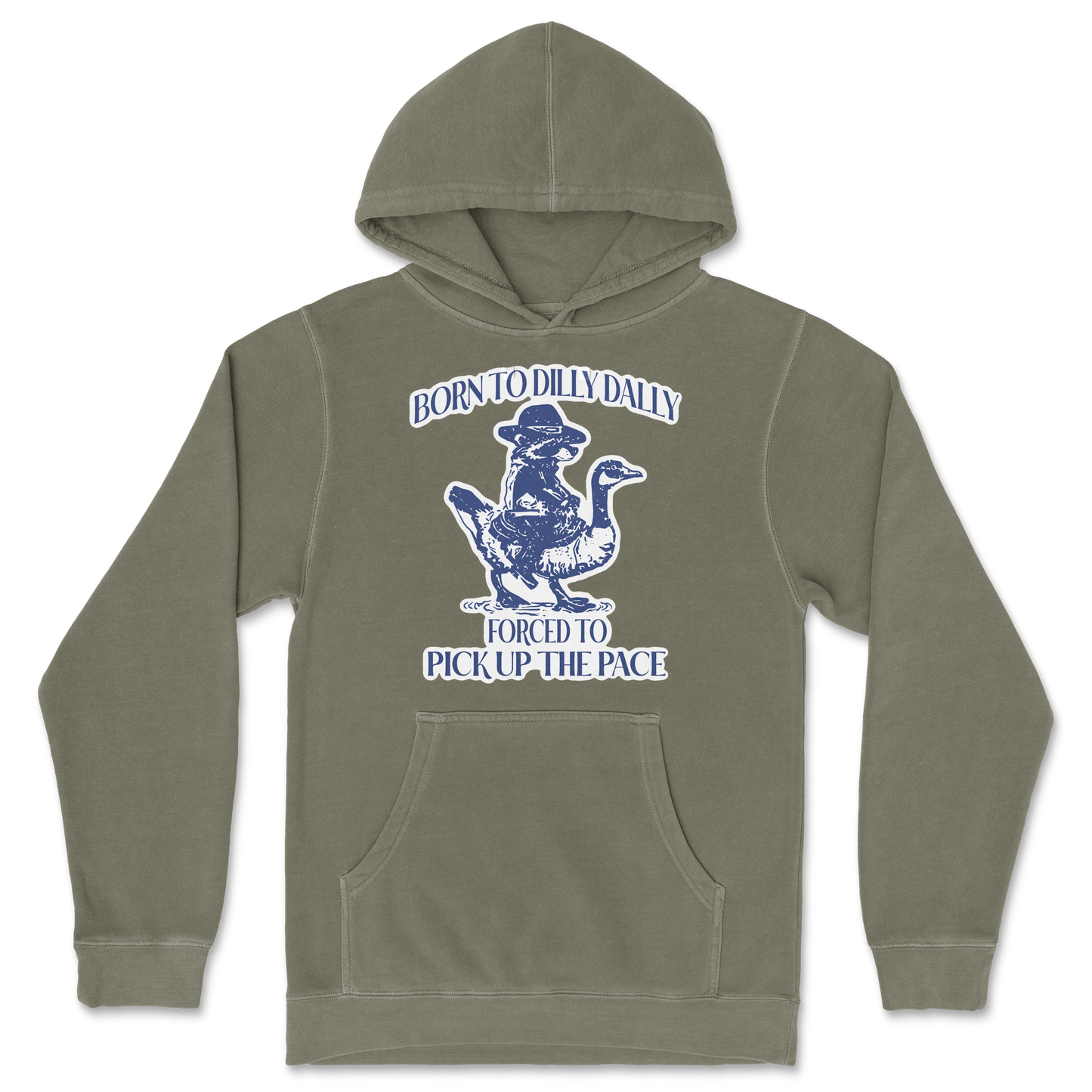 Independent Clothing Co. Hoodie Dilly Dally in Olive