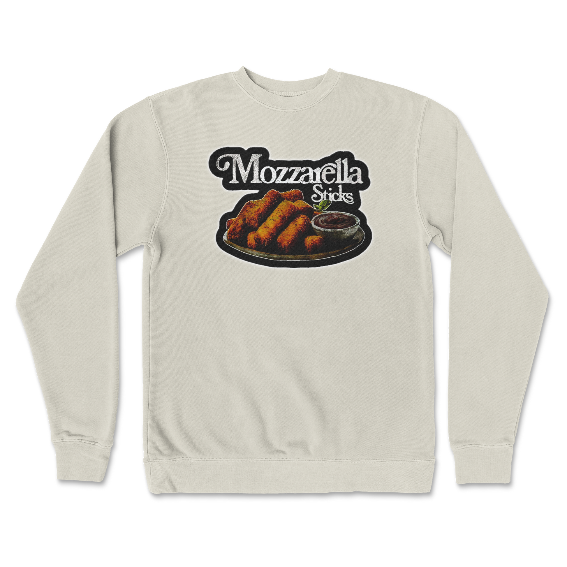 Independent Clothing Co. Crew Neck Mozzarella Sticks in Bone