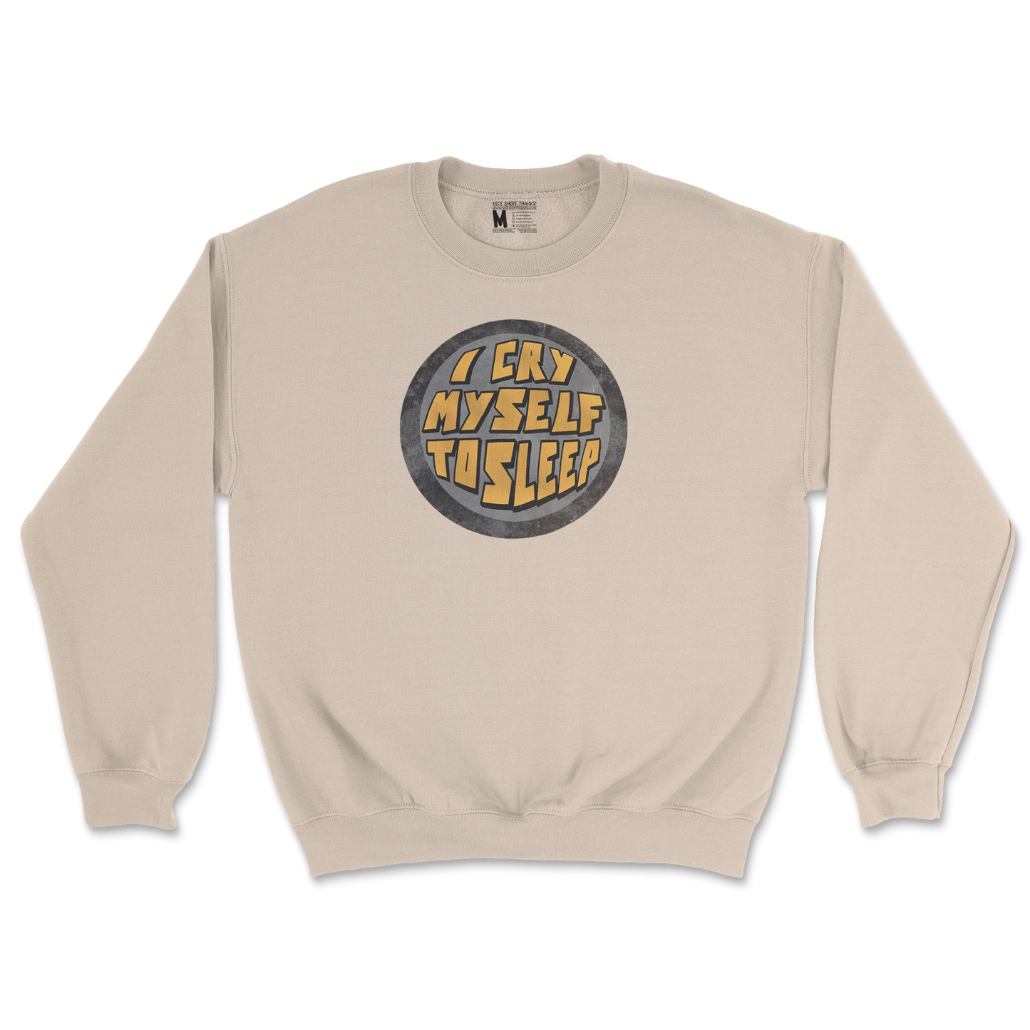 Gildan SoftStyle Crew Neck Im Ok in Sand