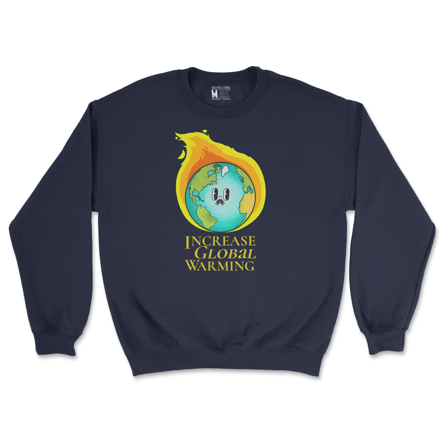 Gildan SoftStyle Crew Neck in Navy