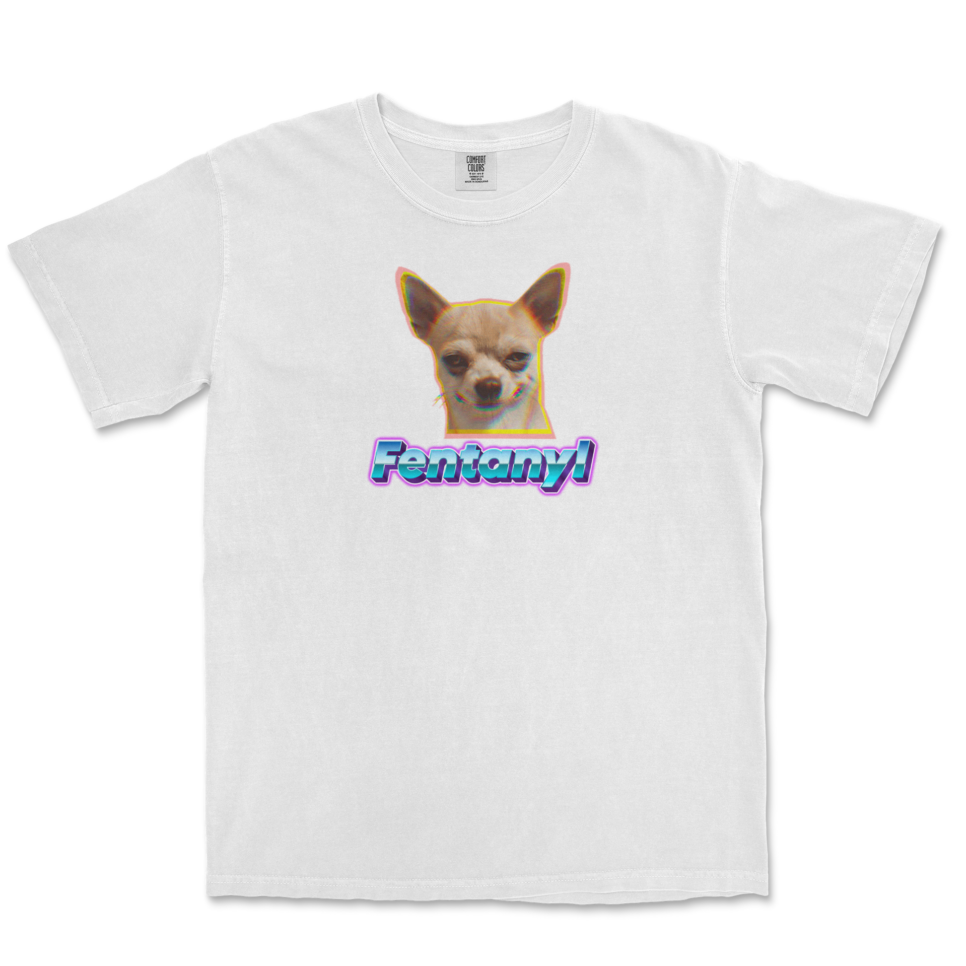Comfort Colors T-Shirt Fent in White