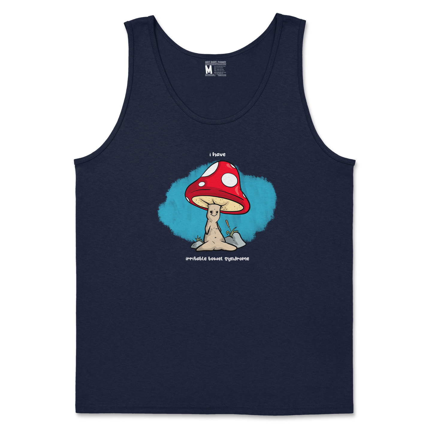 Gildan SoftStyle Tank Top IBS in Navy