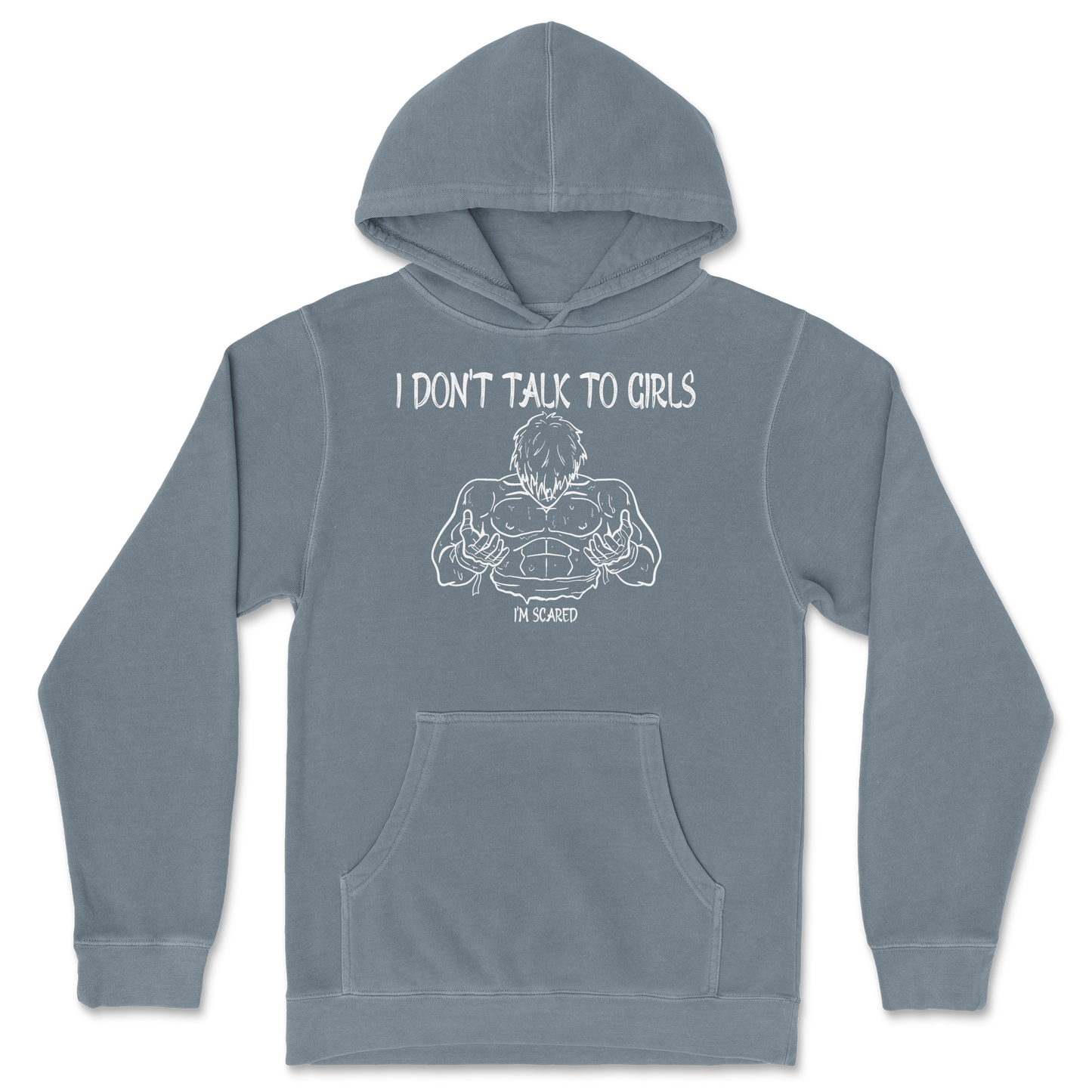 Independent Clothing Co. Hoodie Gym Shirt in BlueMagic