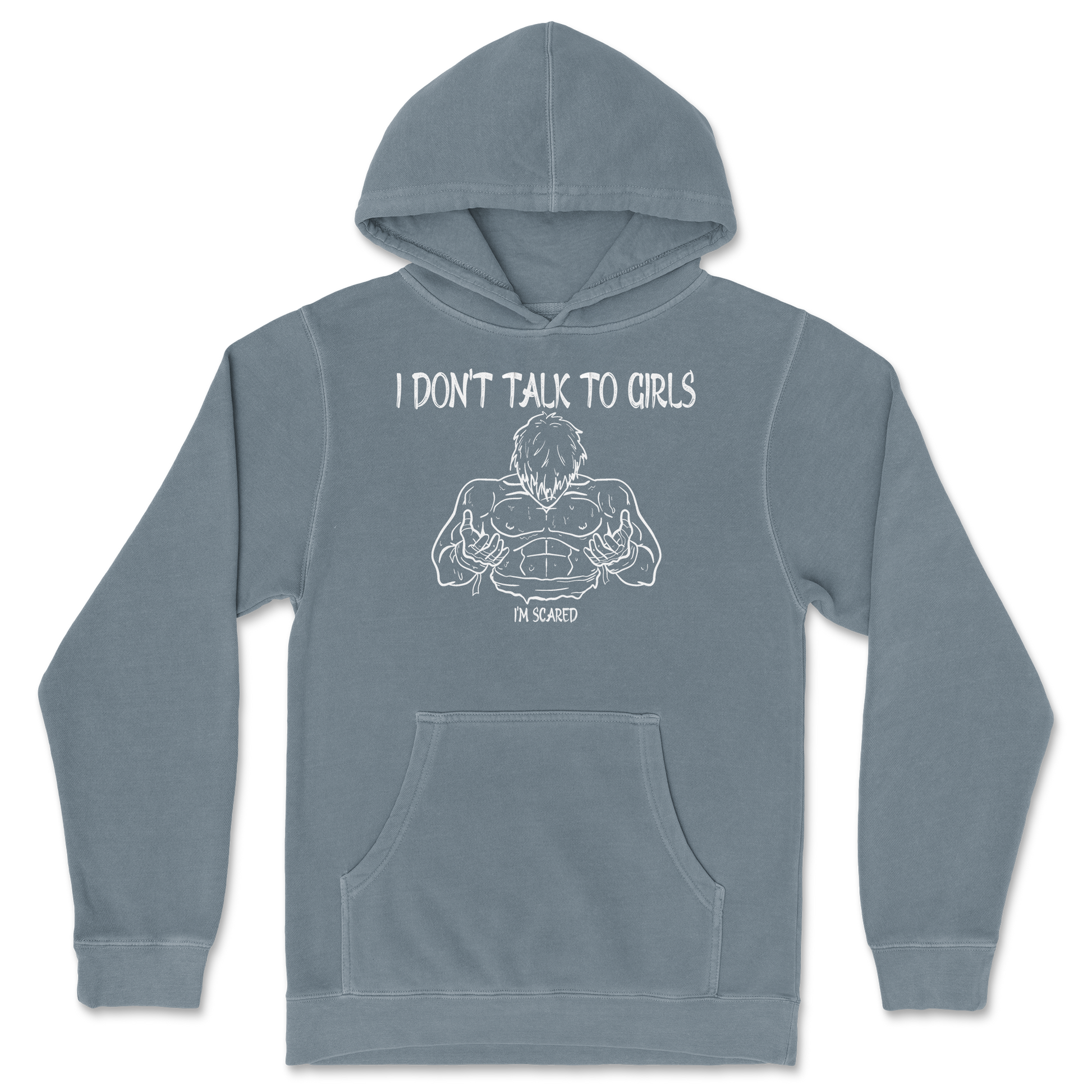 Independent Clothing Co. Hoodie Gym Shirt in BlueMagic