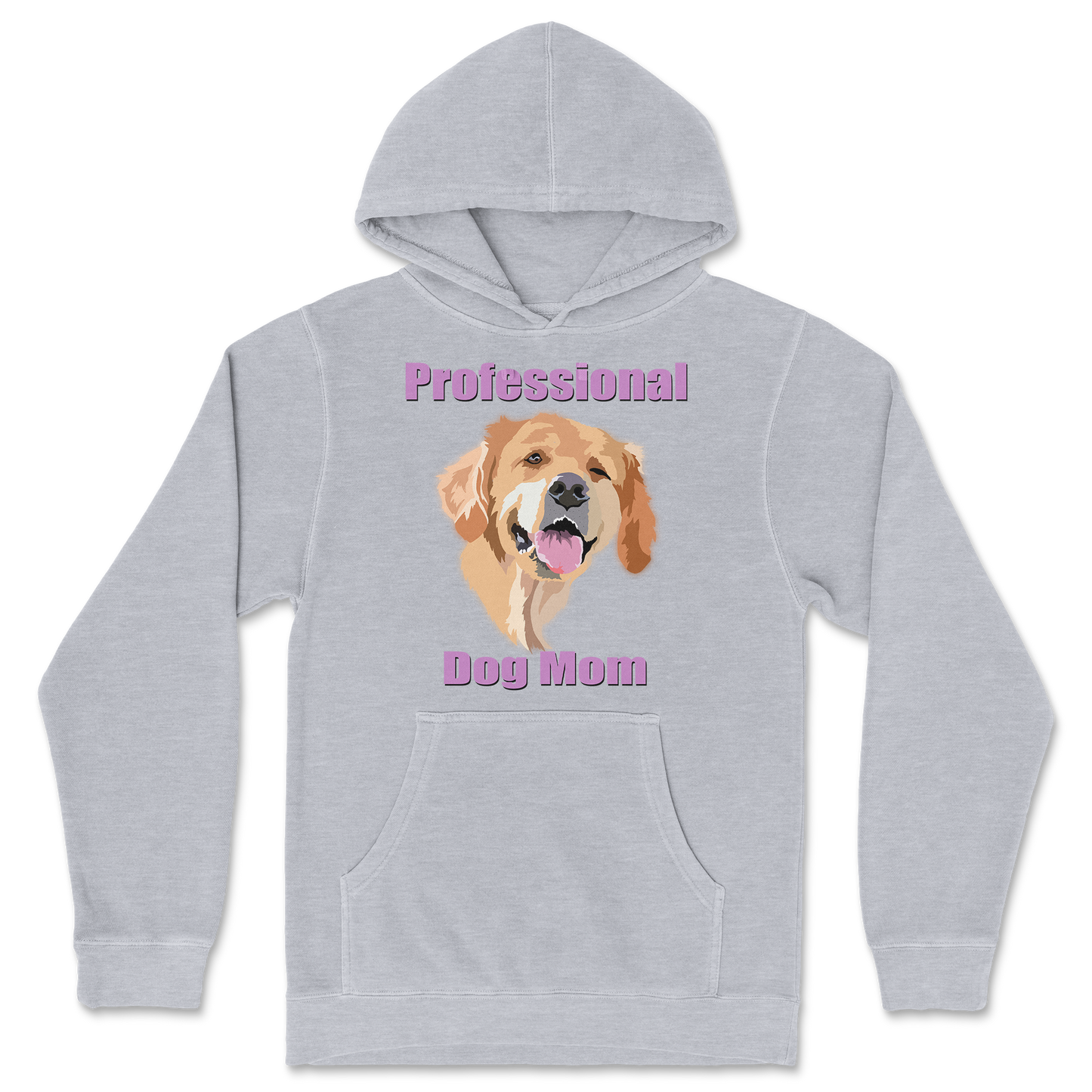 Independent Clothing Co. Hoodie Dog Mom in GreyHeather