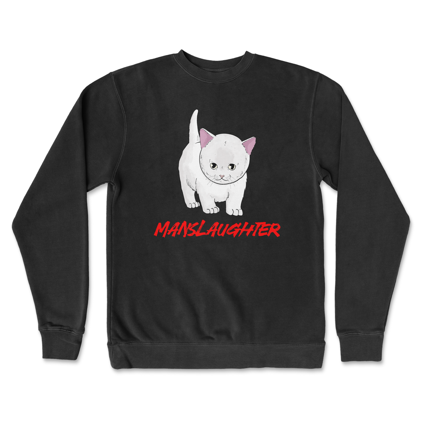 Independent Clothing Co. Crew Neck Manslaughter in Black