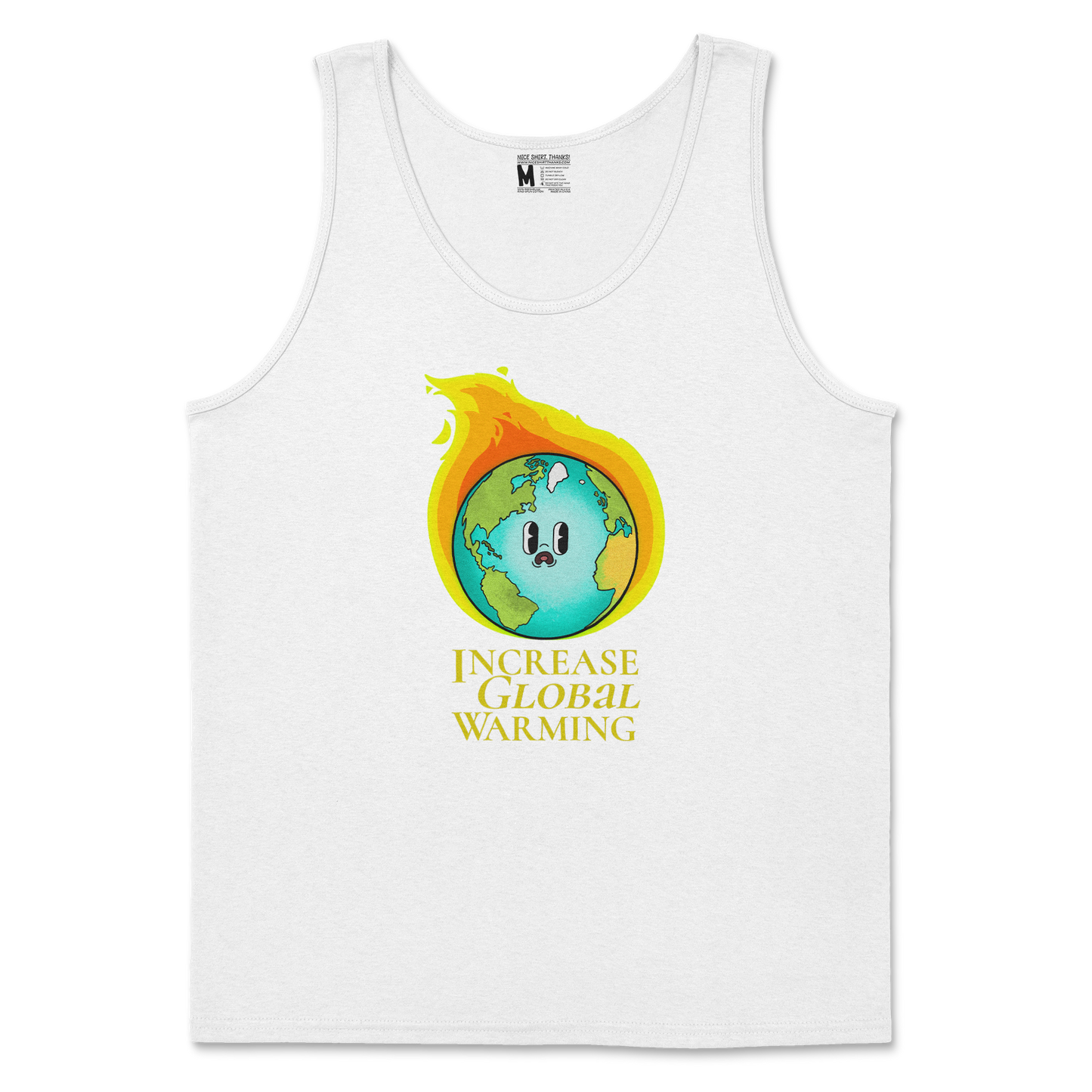 Gildan SoftStyle Tank Top in White