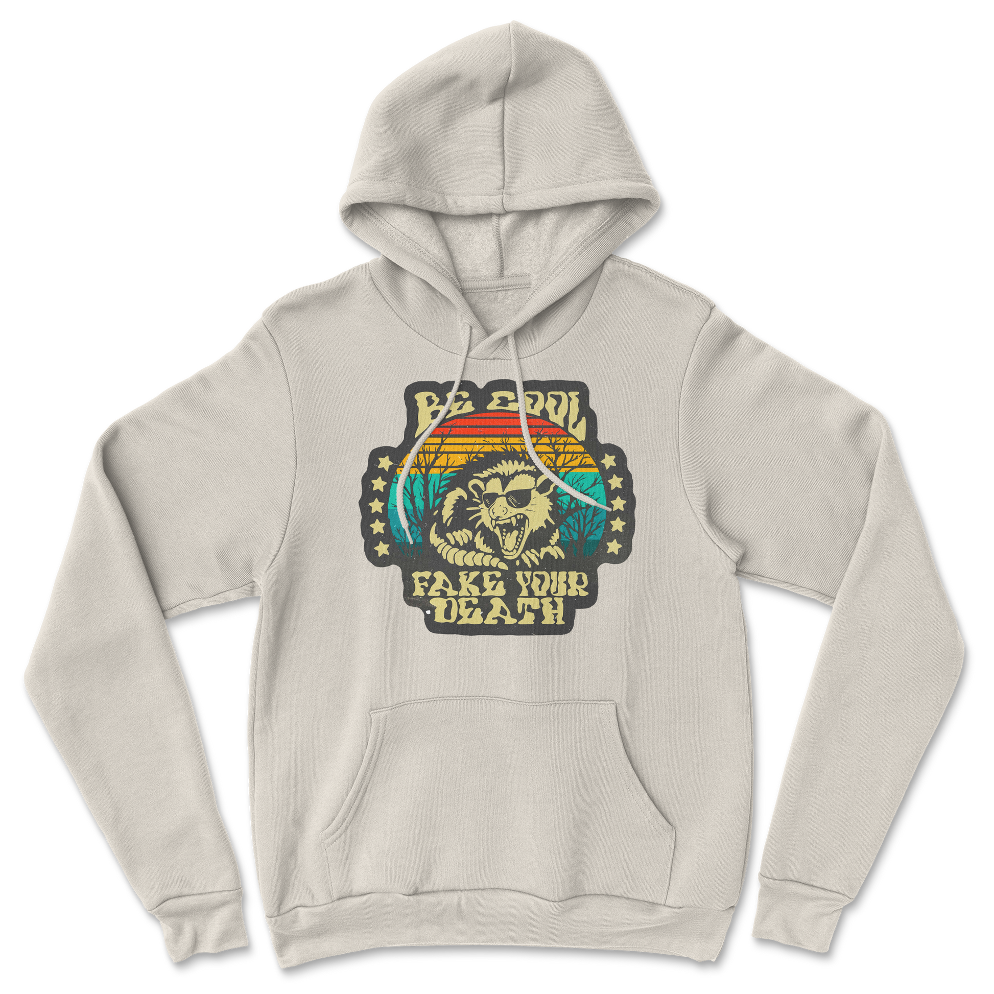 Heavy Blend Hoodie Fake Your Death in Sand