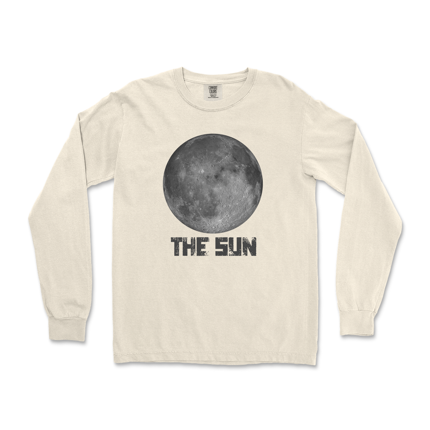 Comfort Colors Long Sleeve The Sun in Ivory