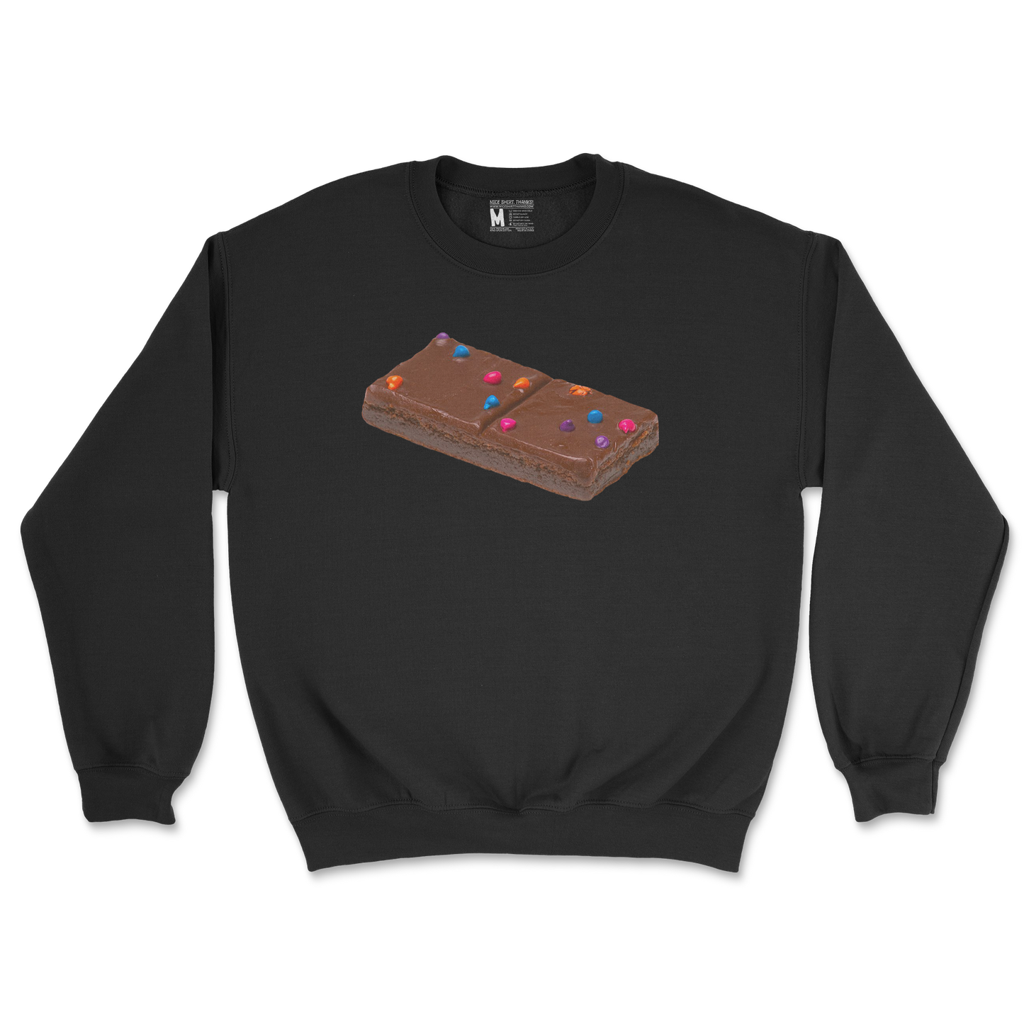 Gildan SoftStyle Crew Neck Mmmmm Yummmm in Black