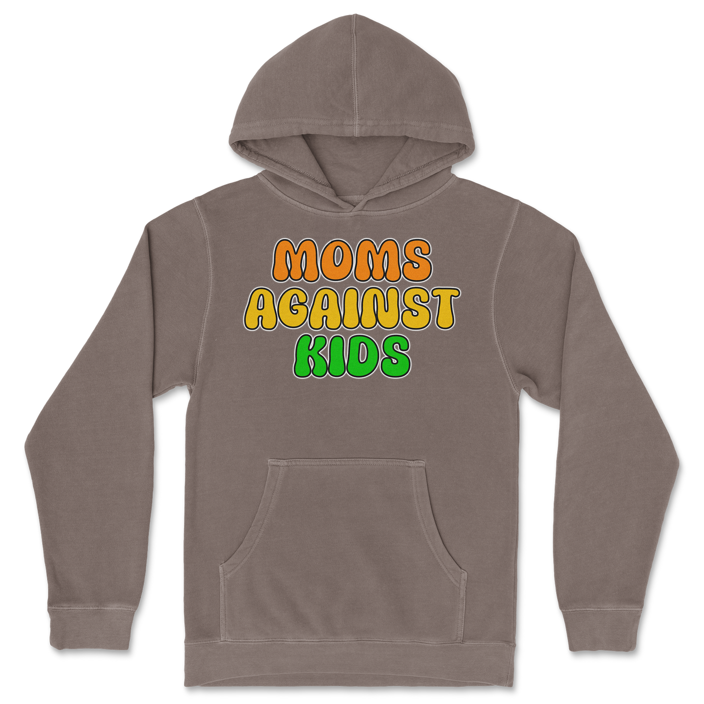 Independent Clothing Co. Hoodie Moms Agianst Kids in Clay