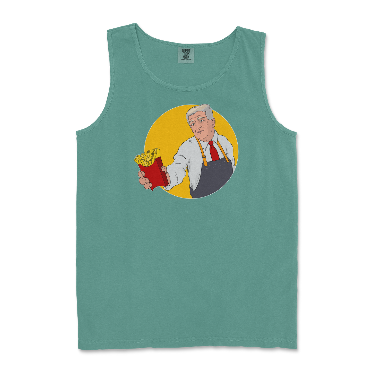 Comfort Colors Tank Top McTrump in Light-Green