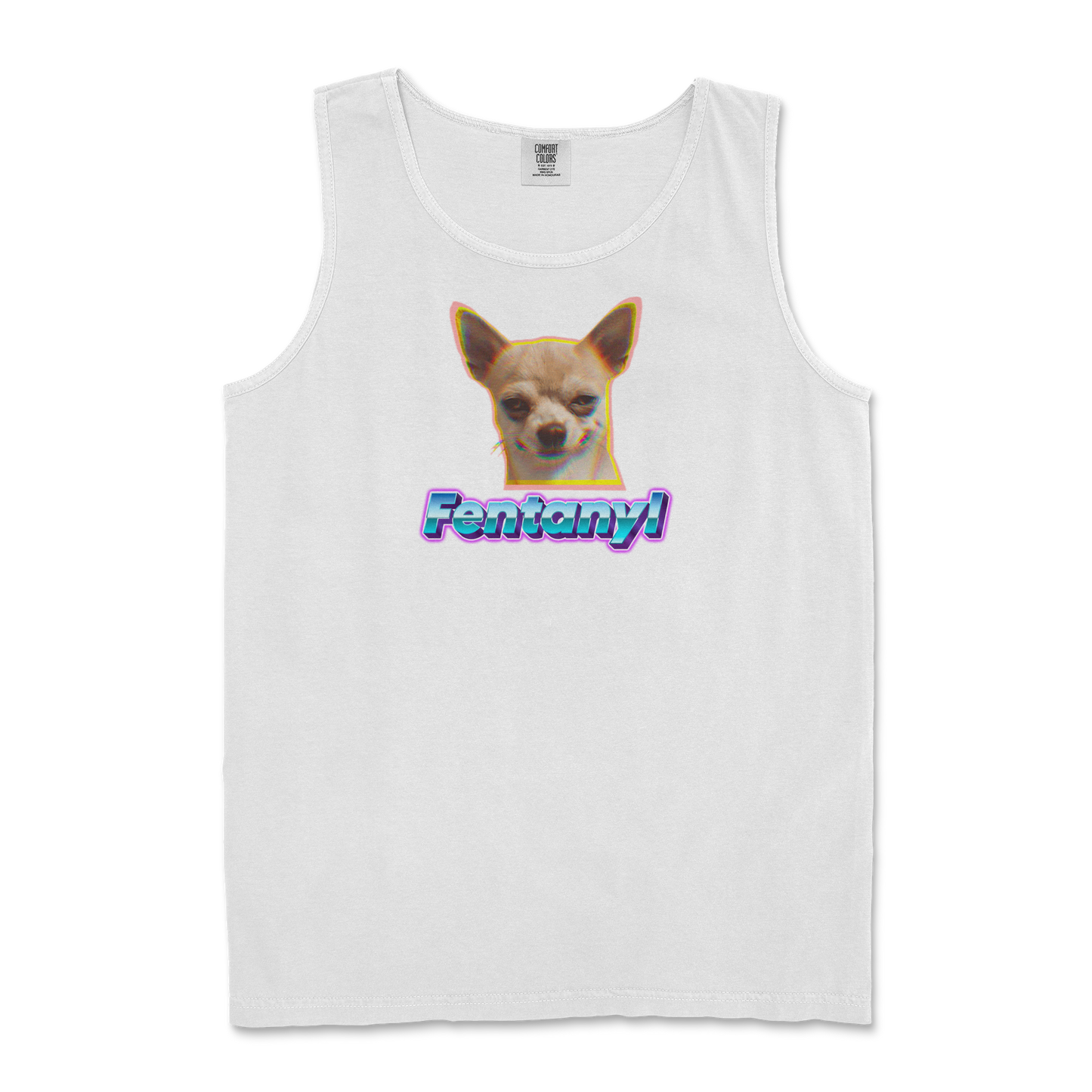 Comfort Colors Tank Top Fent in White