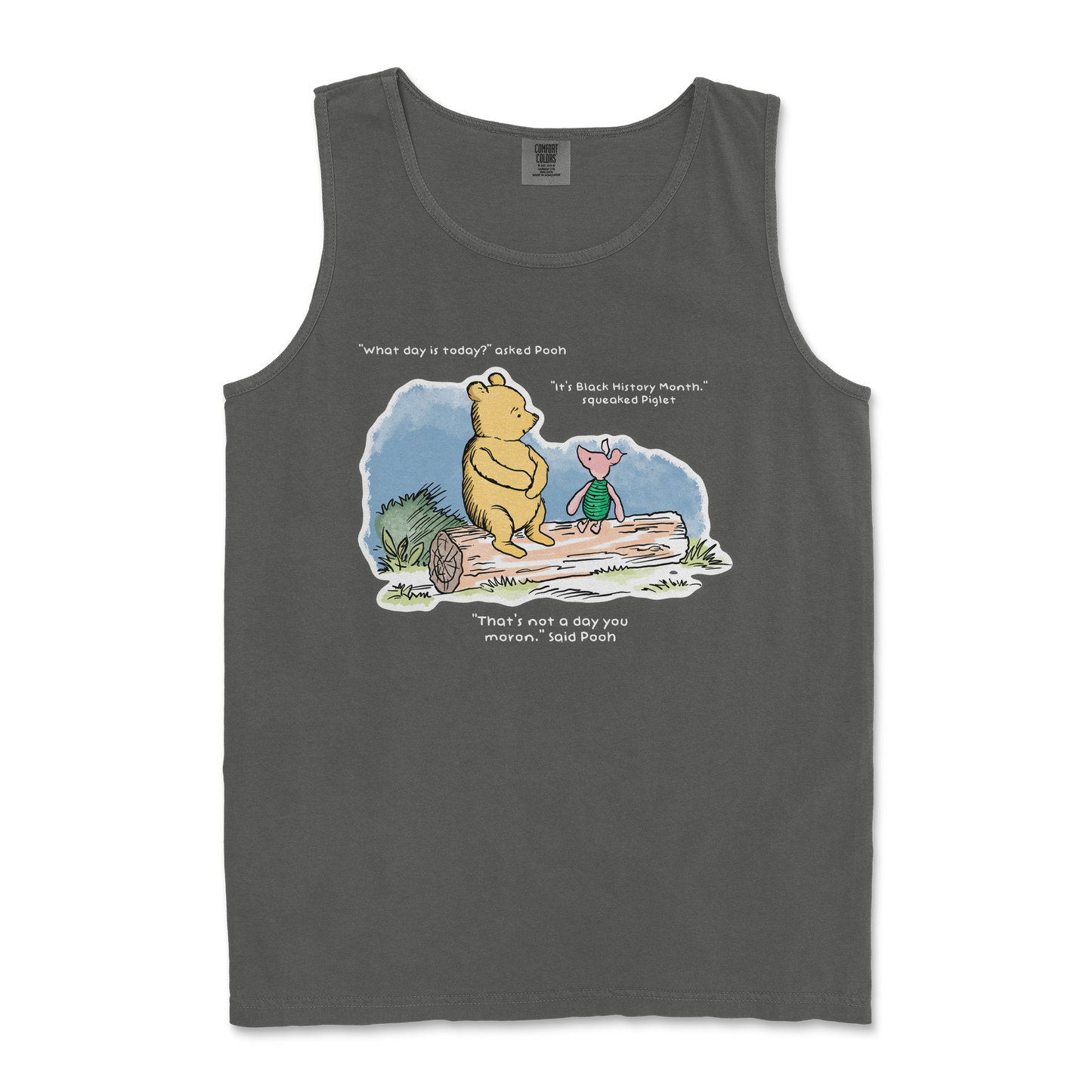 Comfort Colors Tank Top Winnie the Pooh in Pepper