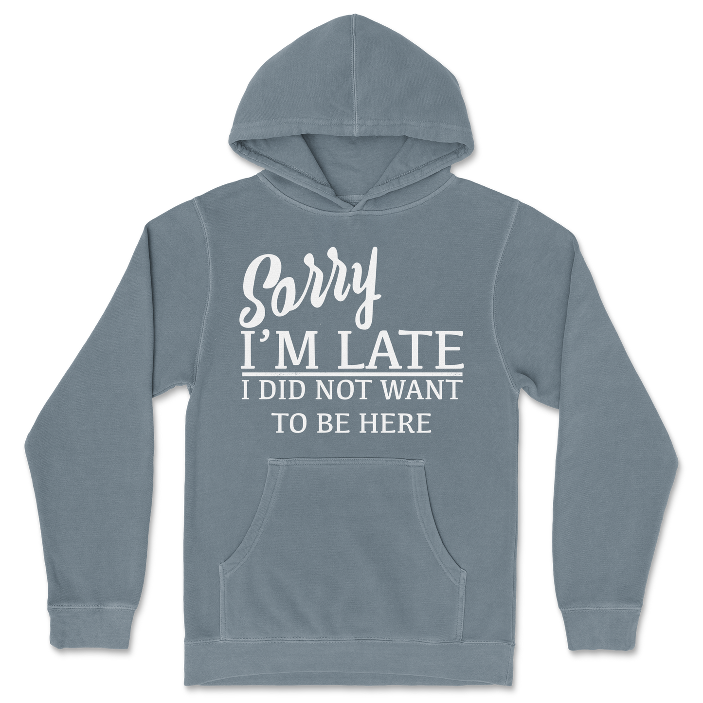 Independent Clothing Co. Hoodie Late in Blue-Magic