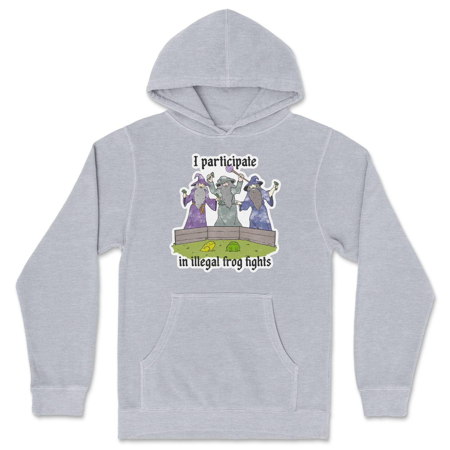 Independent Clothing Co. Hoodie Wizard Activities  in Grey-Heather