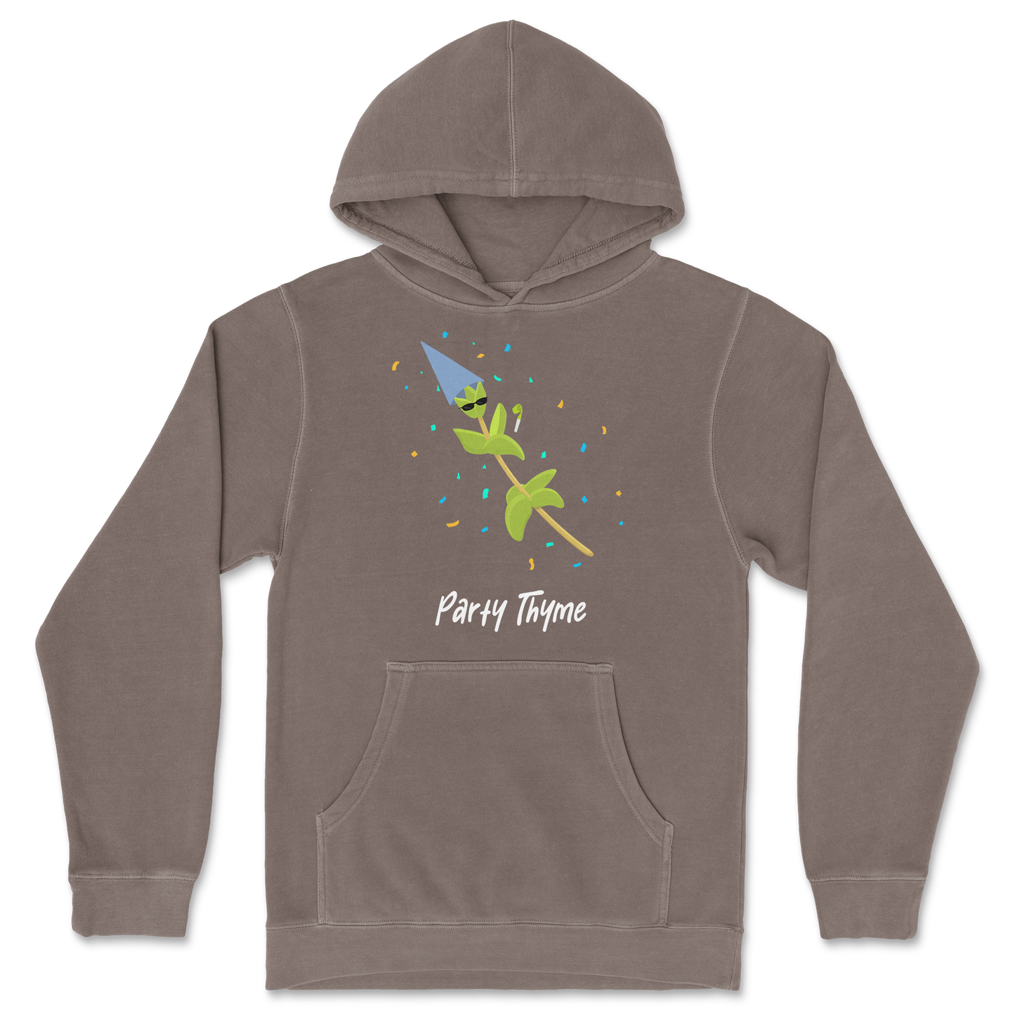 Independent Clothing Co. Hoodie Party Thyme in Clay