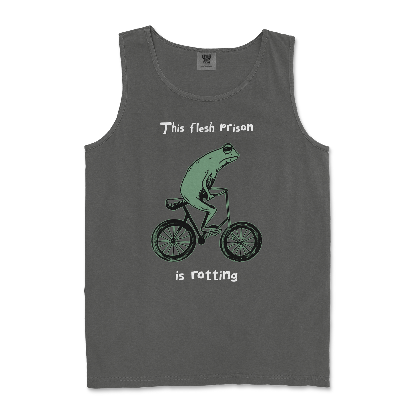 Comfort Colors Tank Top Flesh Prison in Pepper