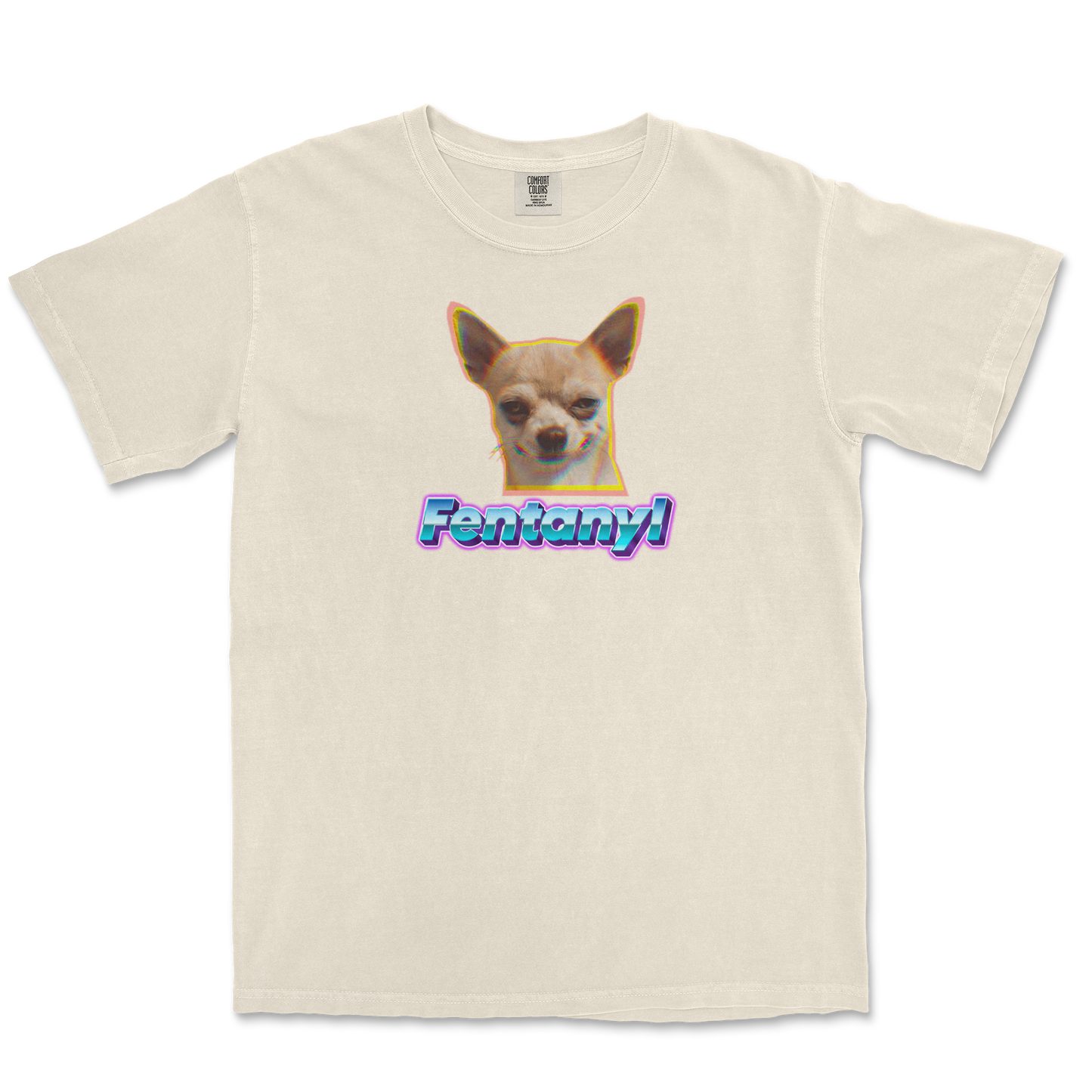 Comfort Colors T-Shirt Fent in Ivory