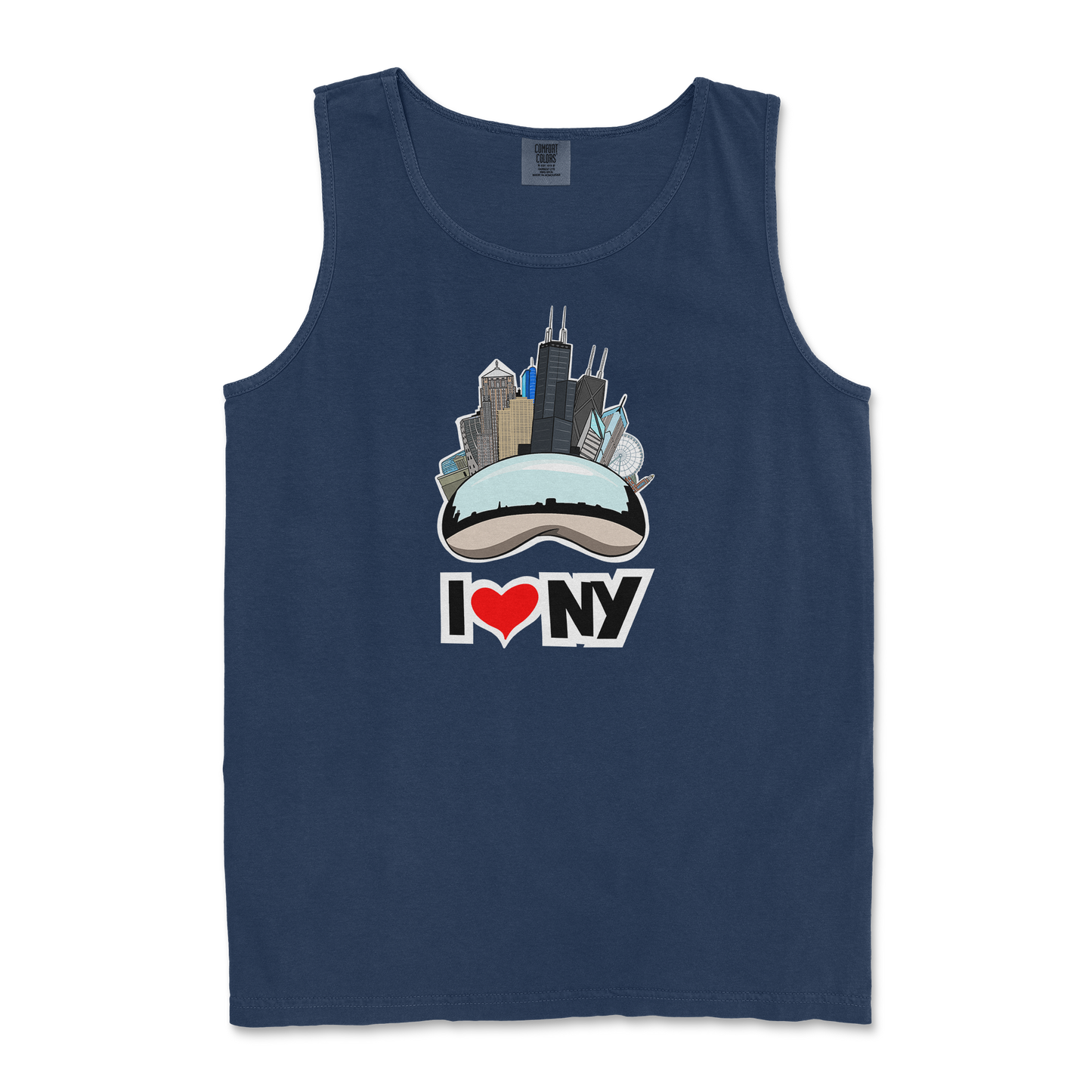 Comfort Colors Tank Top in TrueNavy