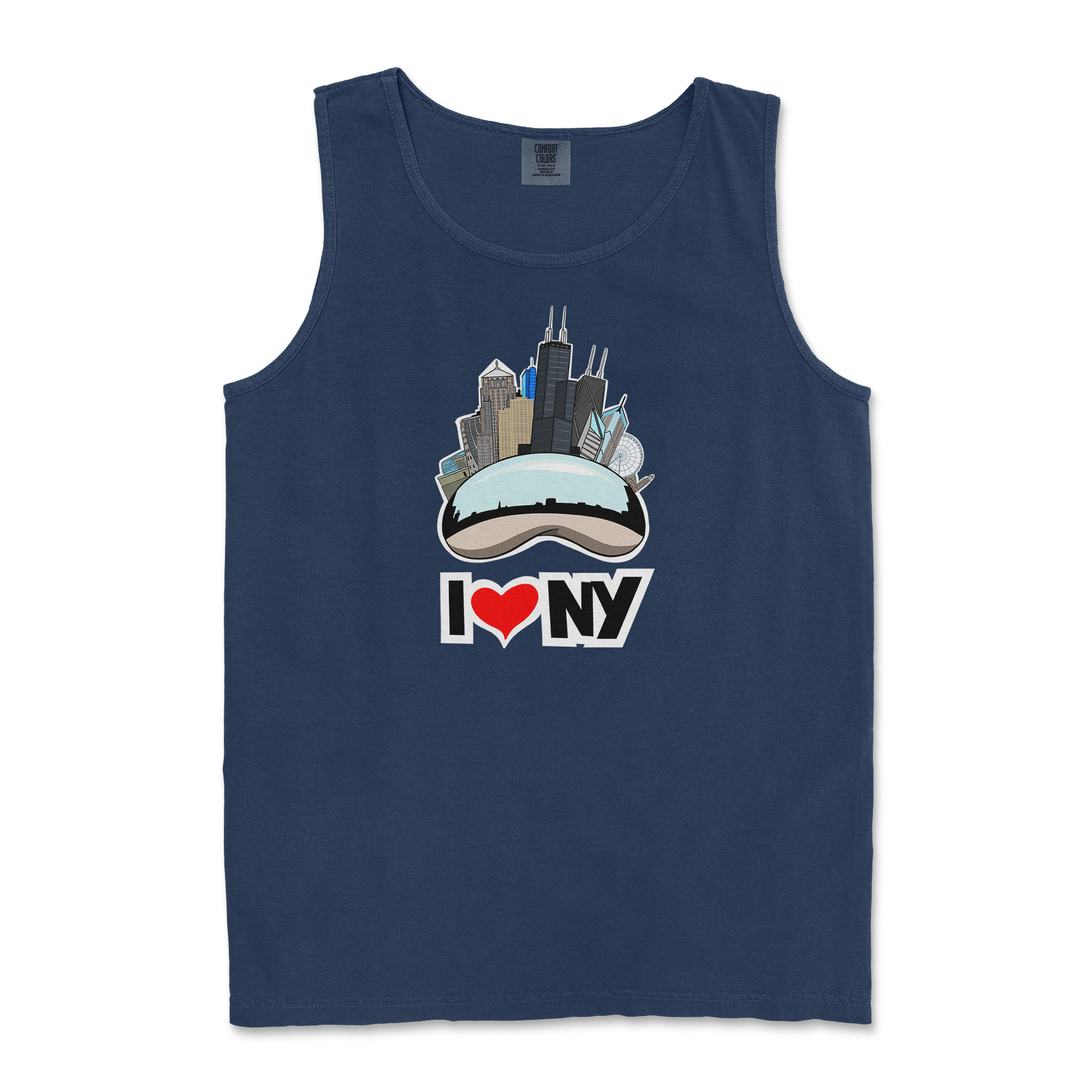Comfort Colors Tank Top in TrueNavy