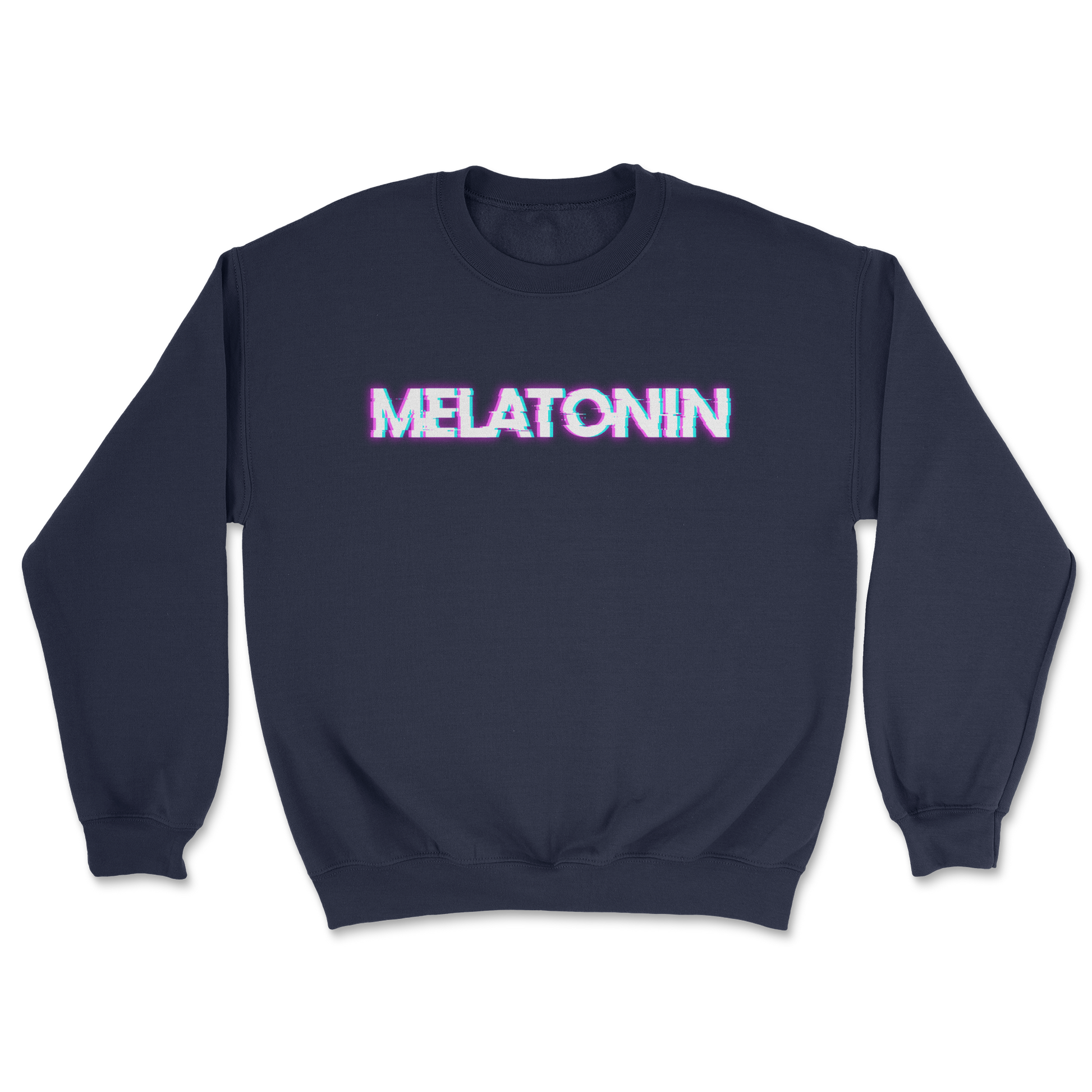 Heavy Blend Crew Neck Melatonin in Navy