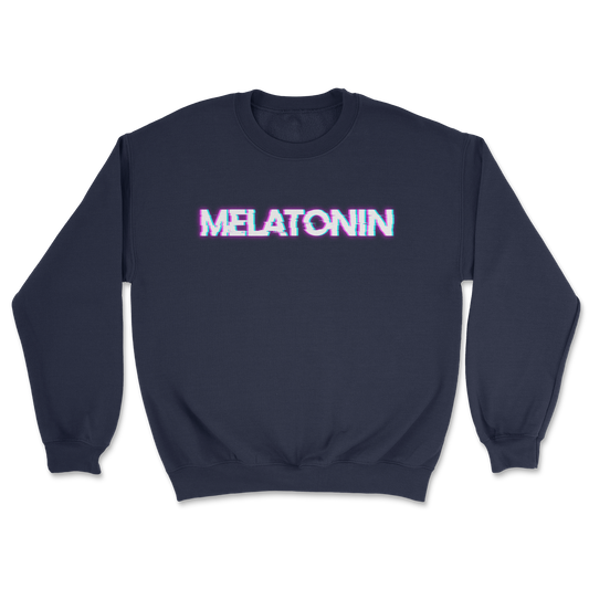 Heavy Blend Crew Neck Melatonin in Navy