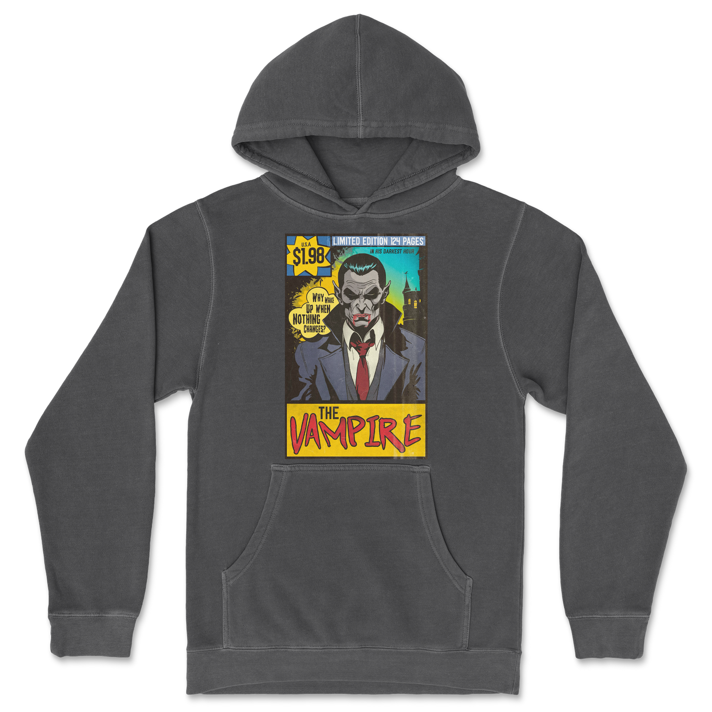 Independent Clothing Co. Hoodie Sad Vampire in Black