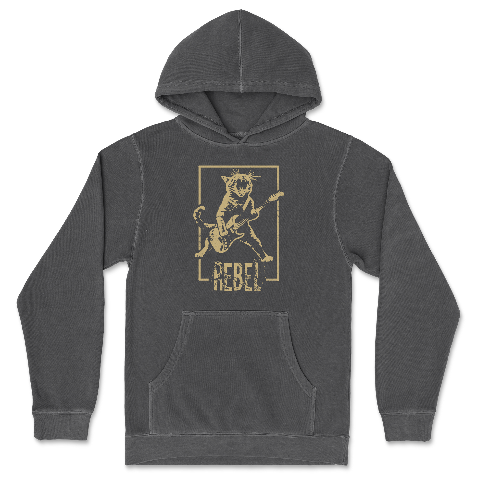 Independent Clothing Co. Hoodie Rebel Kitty in Black