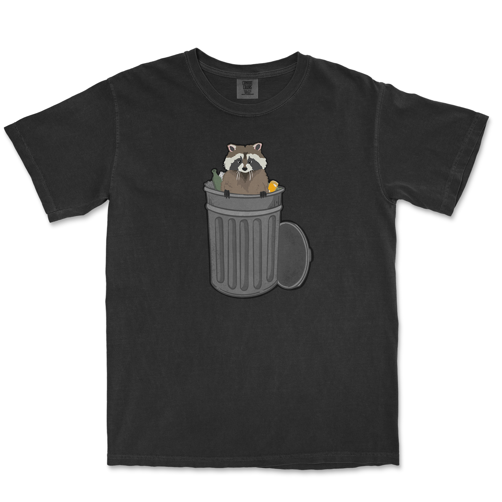 Comfort Colors T-Shirt Trash Panda Enthusiast in Black