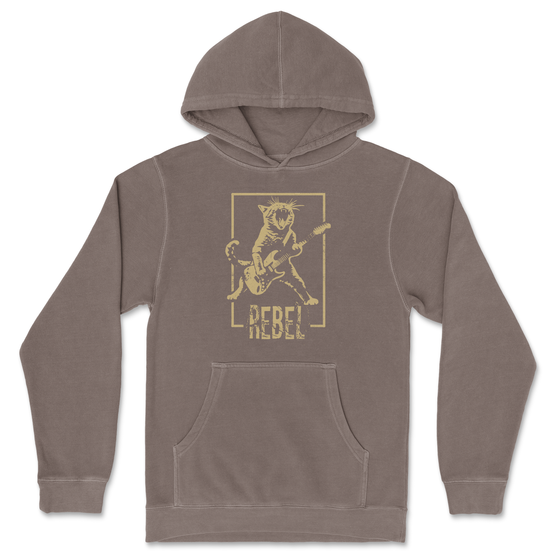Independent Clothing Co. Hoodie Rebel Kitty in Clay