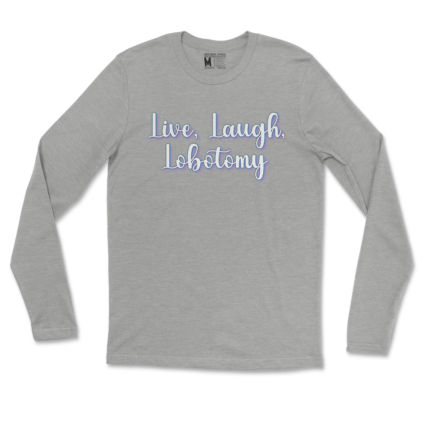 Gildan SoftStyle Long Sleeve in Sports Grey