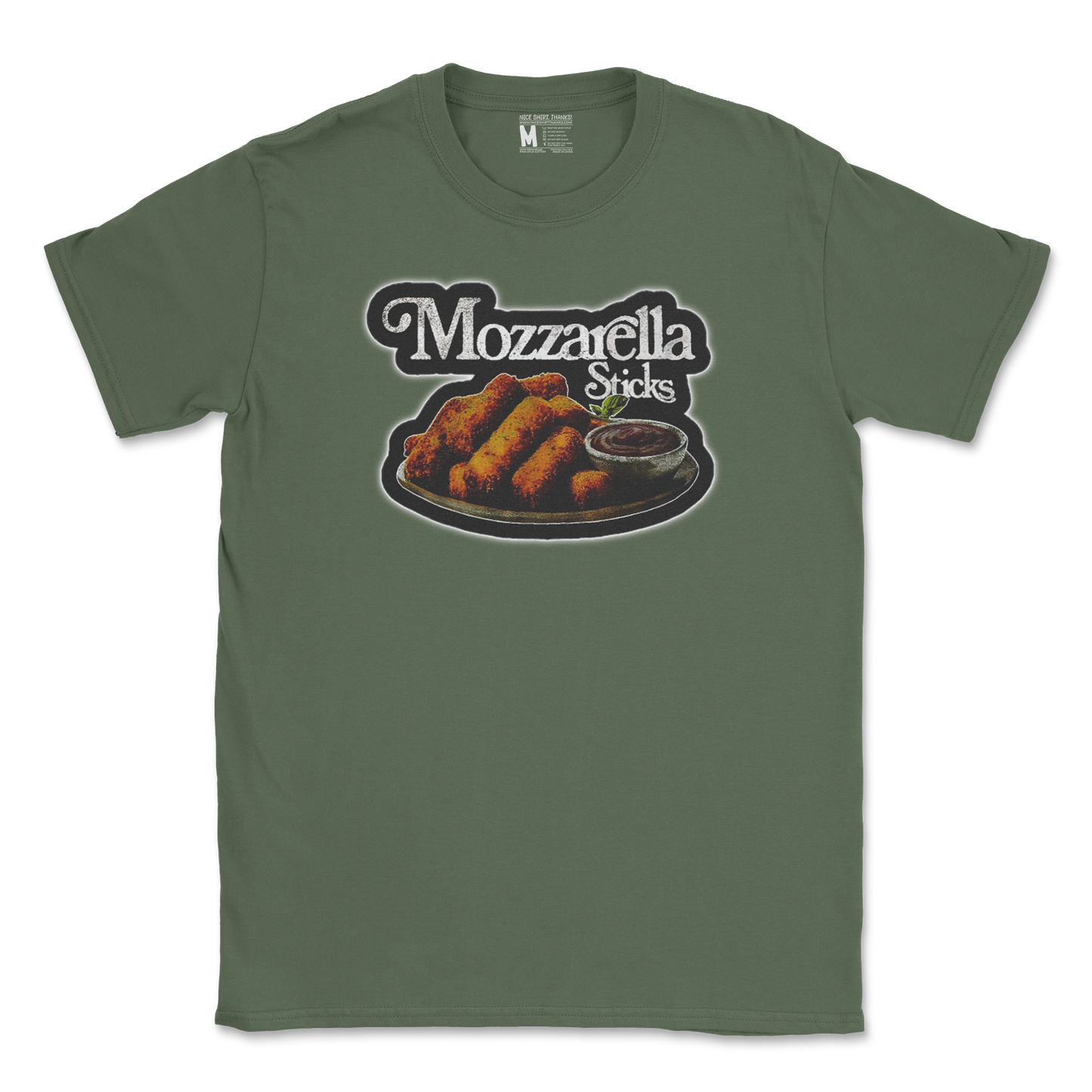 Gildan SoftStyle T-Shirt in Military Green