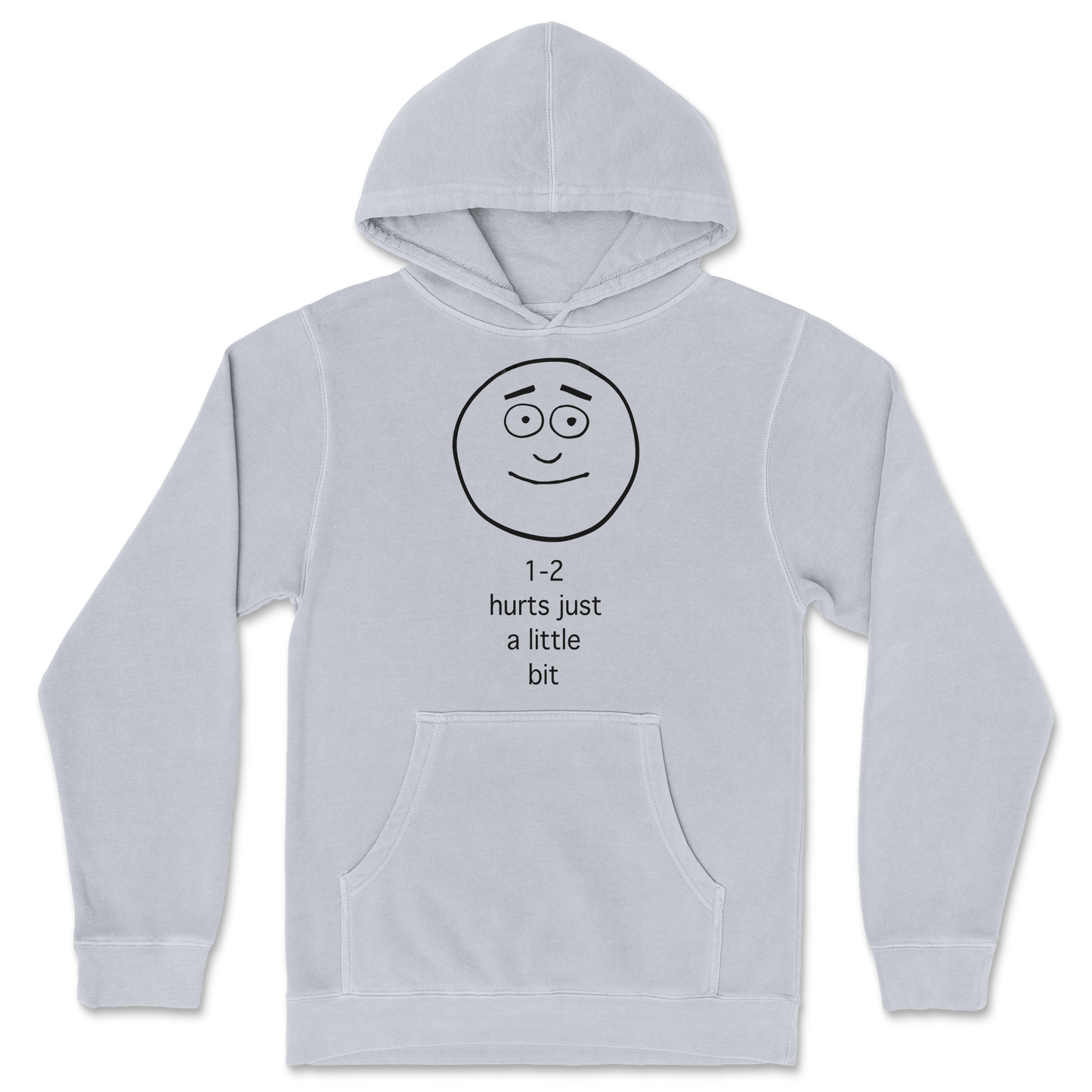 Independent Clothing Co. Hoodie Hurts A Little Bit in GreyHeather
