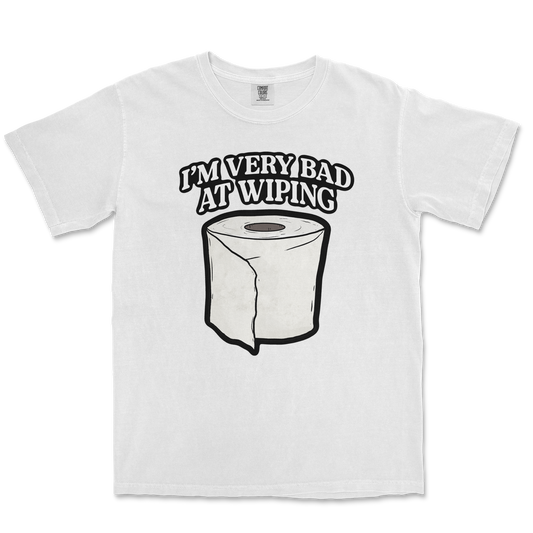 Comfort Colors T-Shirt Bad Wiper in White