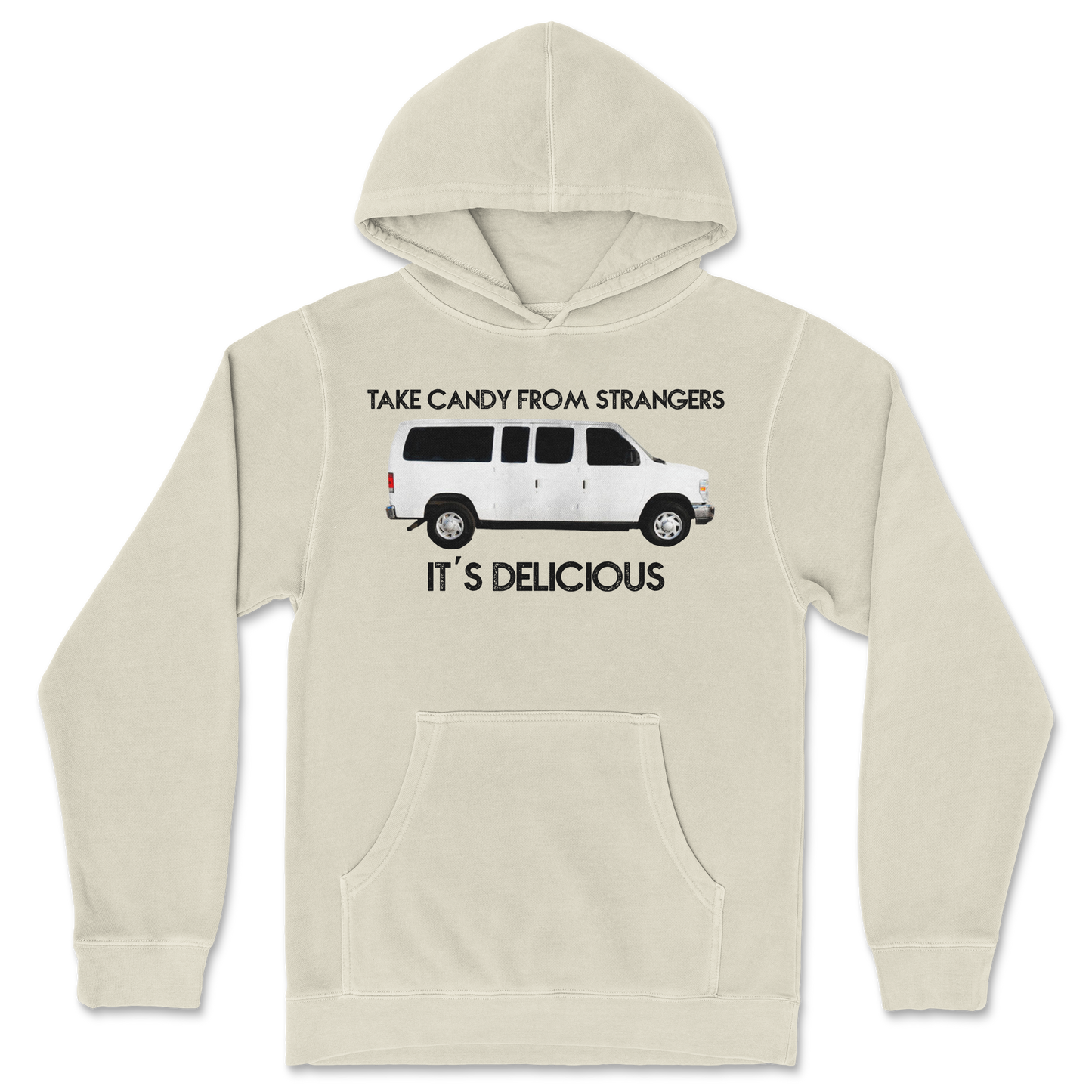Independent Clothing Co. Hoodie Stranger Danger in Ivory
