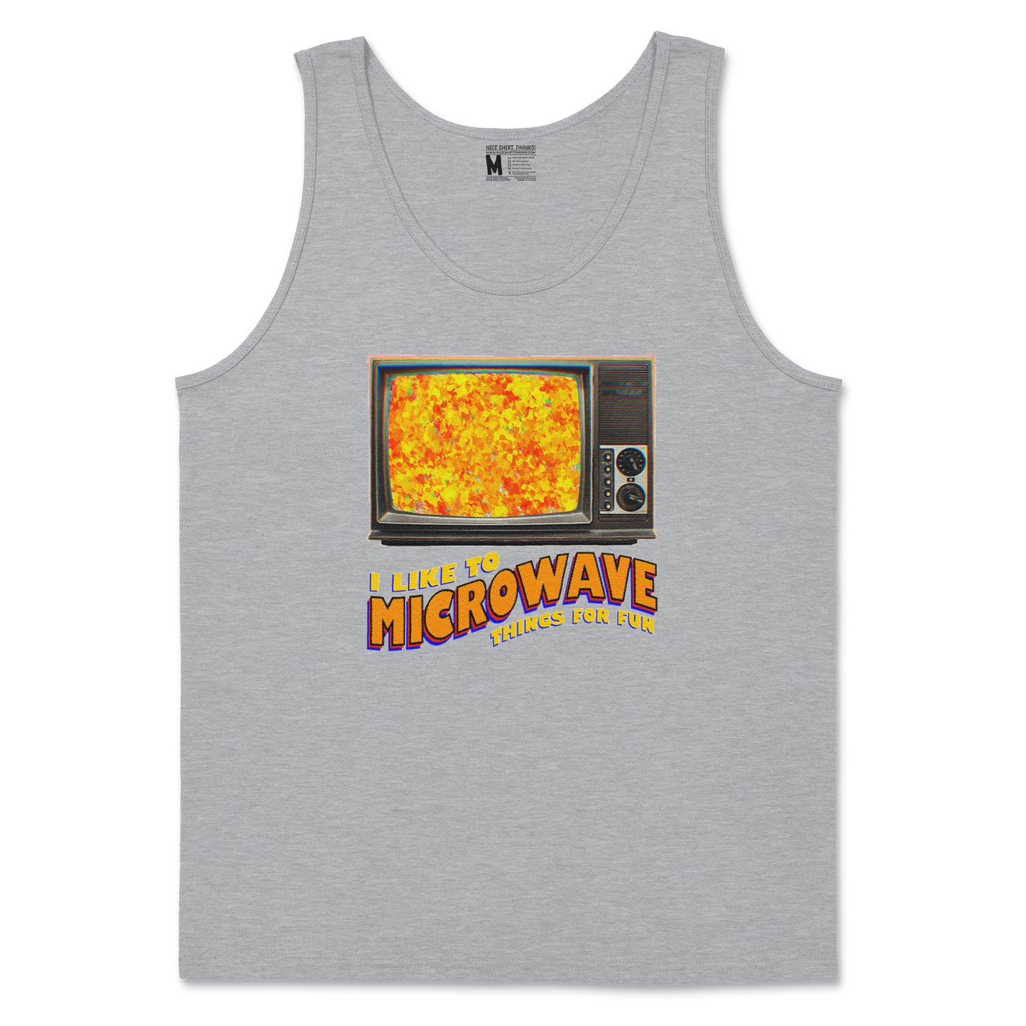 Gildan SoftStyle Tank Top in Sports Grey