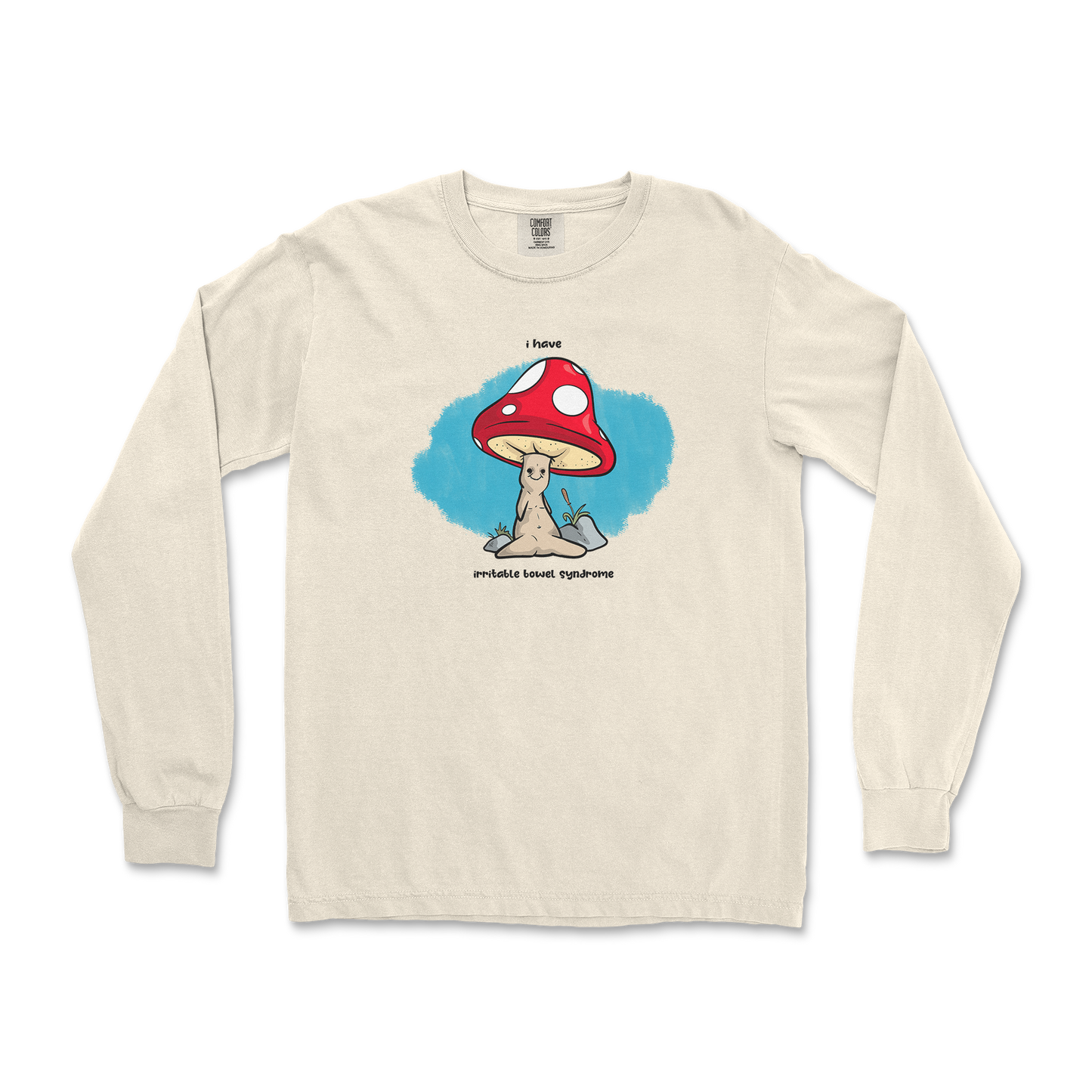 Comfort Colors Long Sleeve IBS in Ivory
