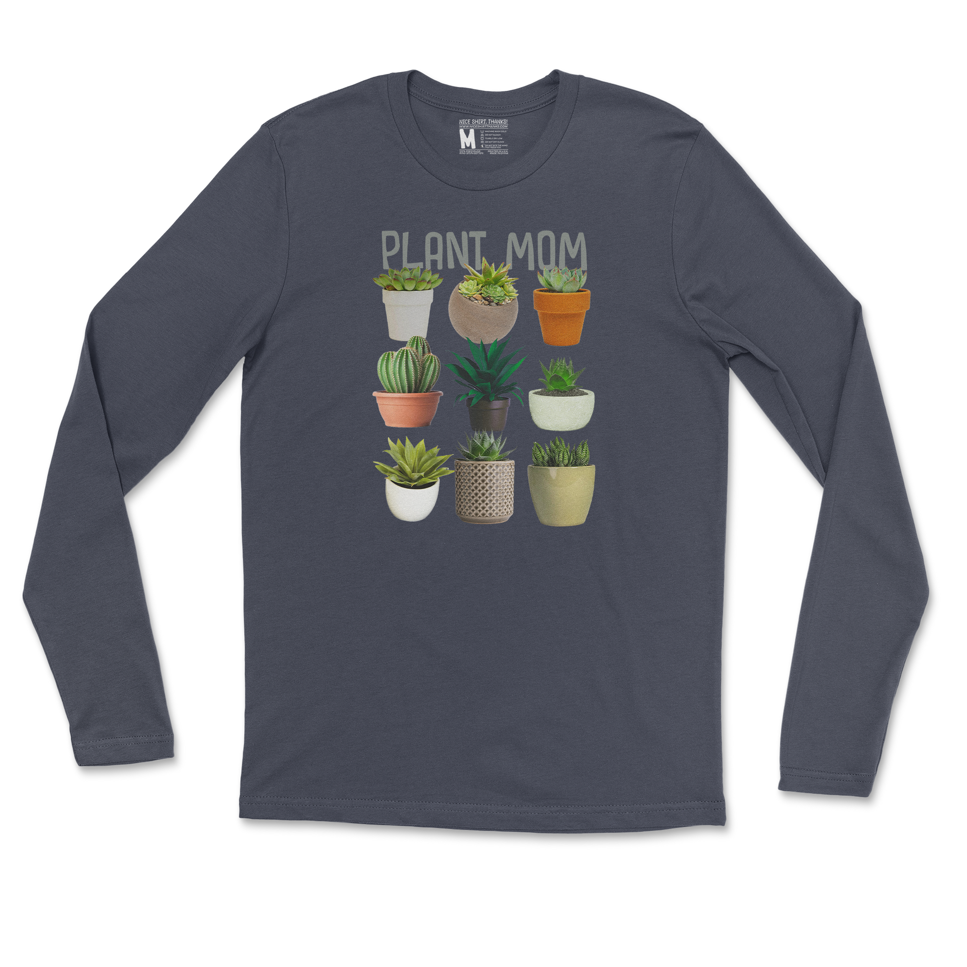 Gildan SoftStyle Long Sleeve in Navy