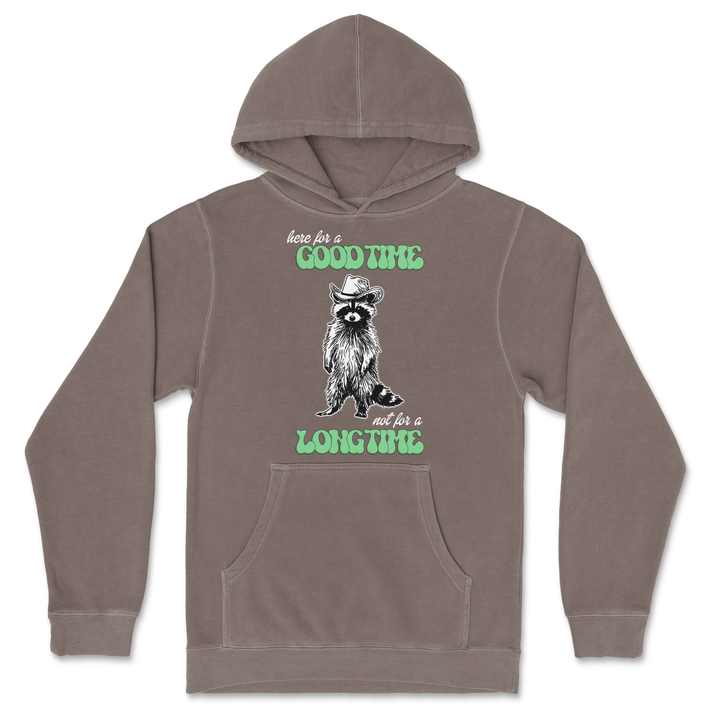 Independent Clothing Co. Hoodie Here For A Good Time in Clay