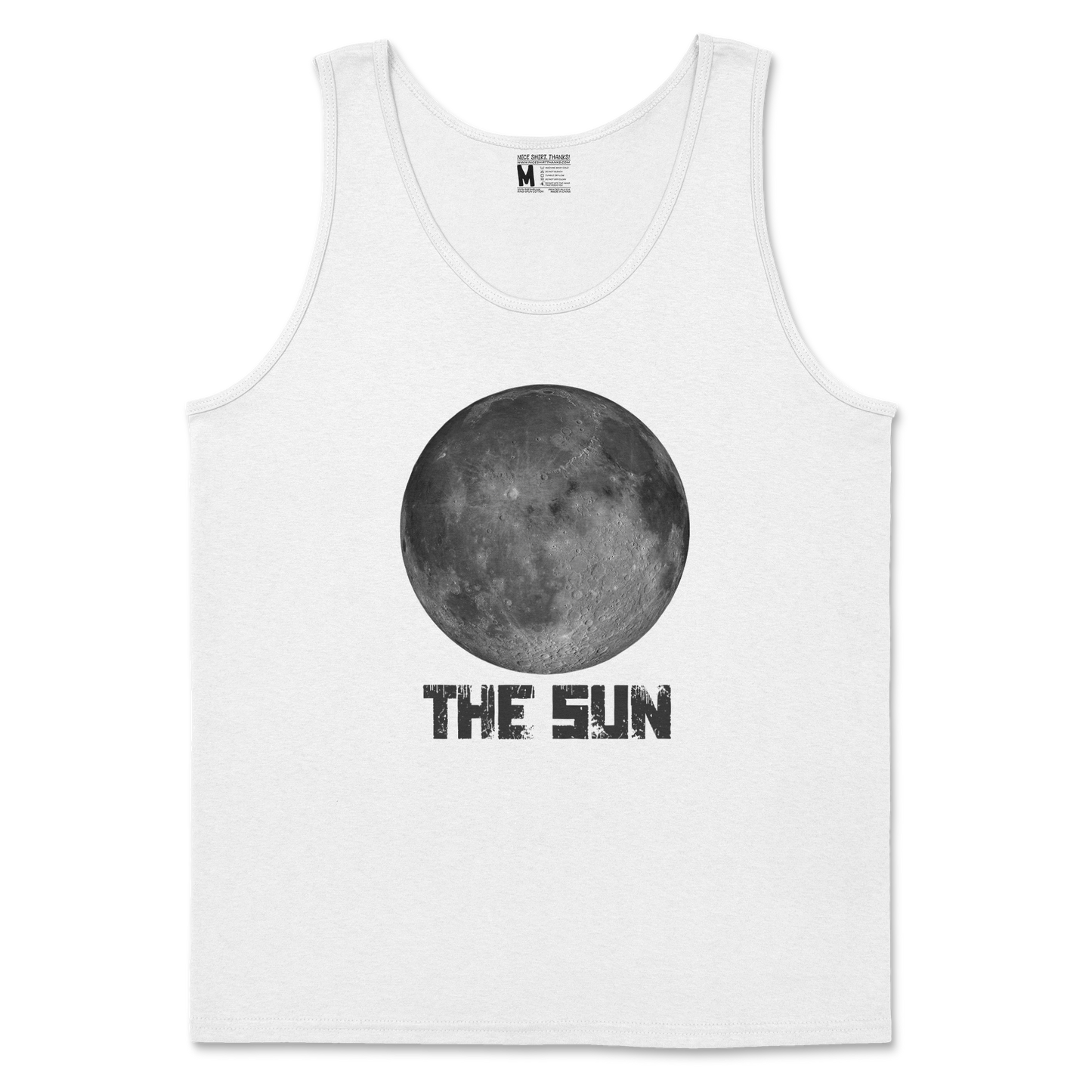 Gildan SoftStyle Tank Top The Sun in White