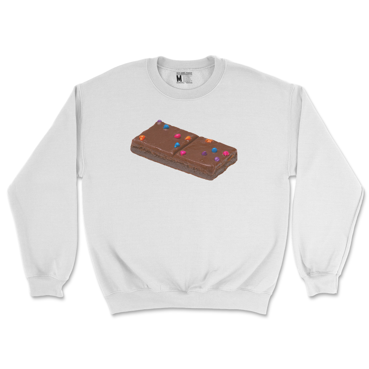 Gildan SoftStyle Crew Neck Mmmmm Yummmm in White