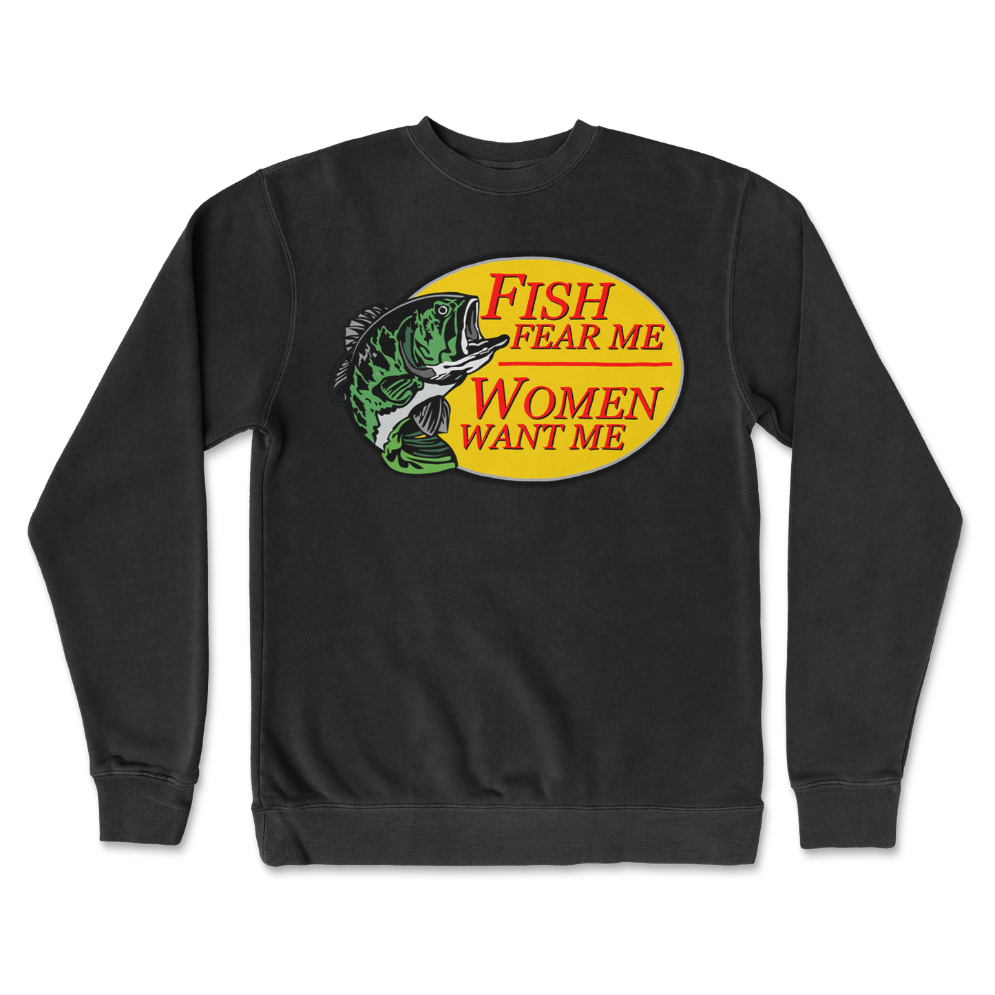 Independent Clothing Co. Crew Neck For The Fishermen in Black
