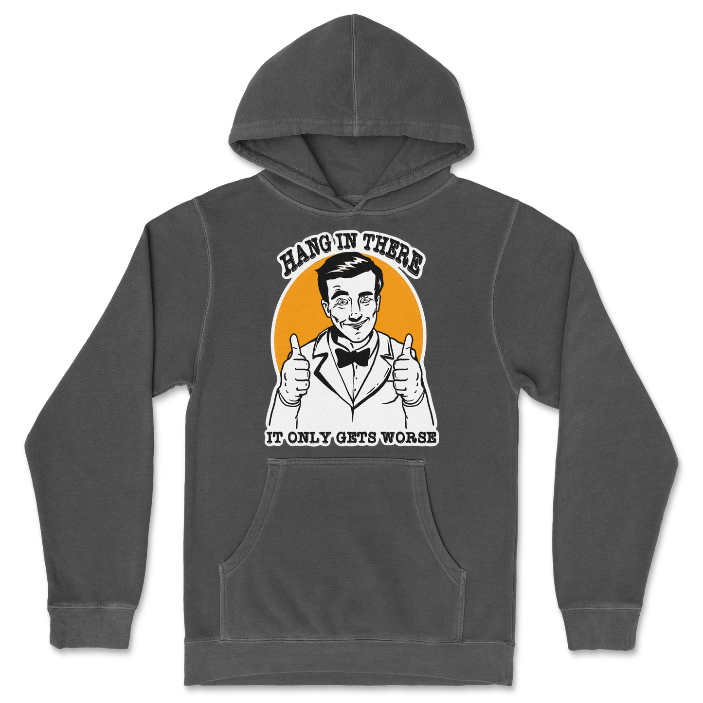 Independent Clothing Co. Hoodie Hang In There in Black