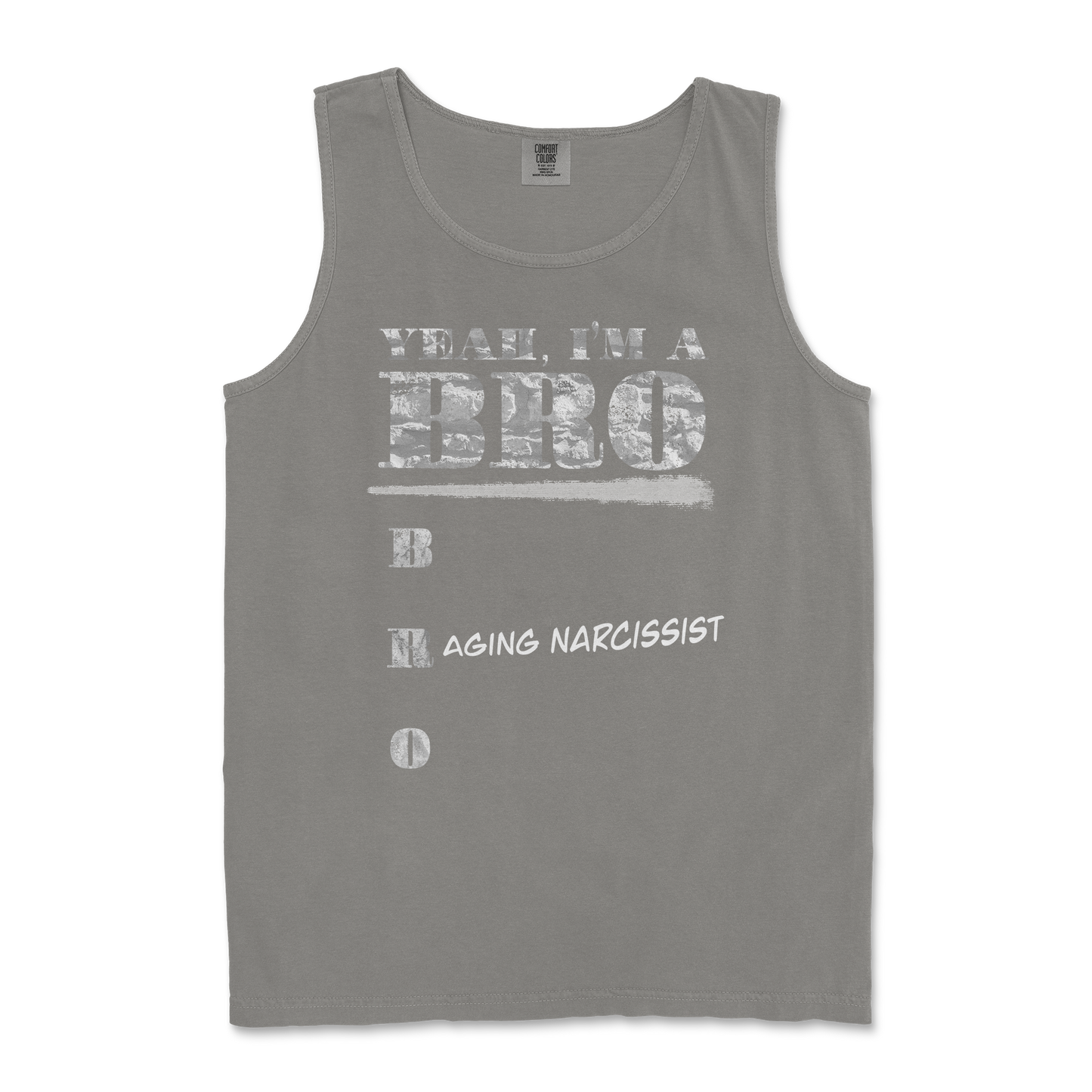 Comfort Colors Tank Top Im Your Bro in Grey