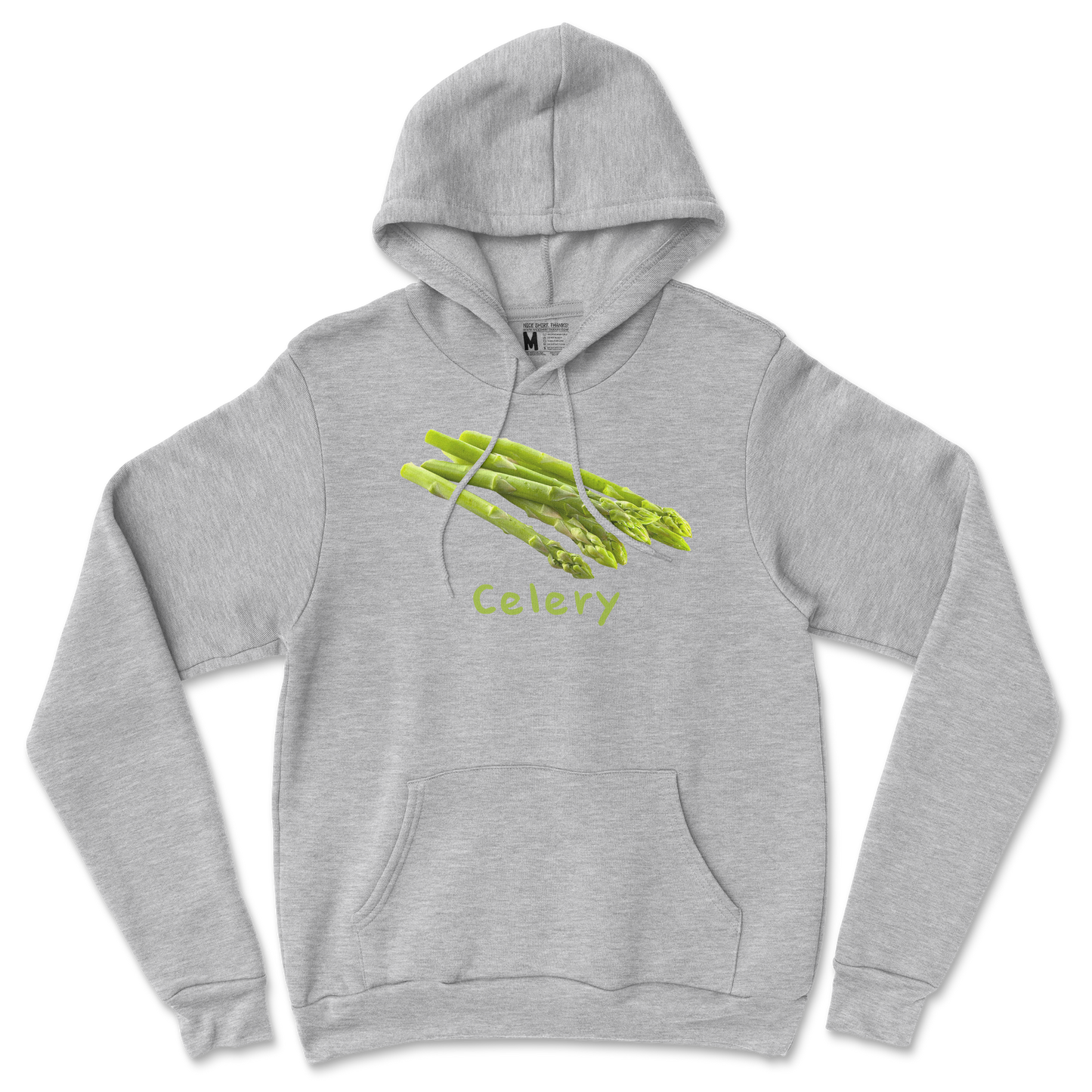 Gildan SoftStyle Hoodie Celery in SportsGrey
