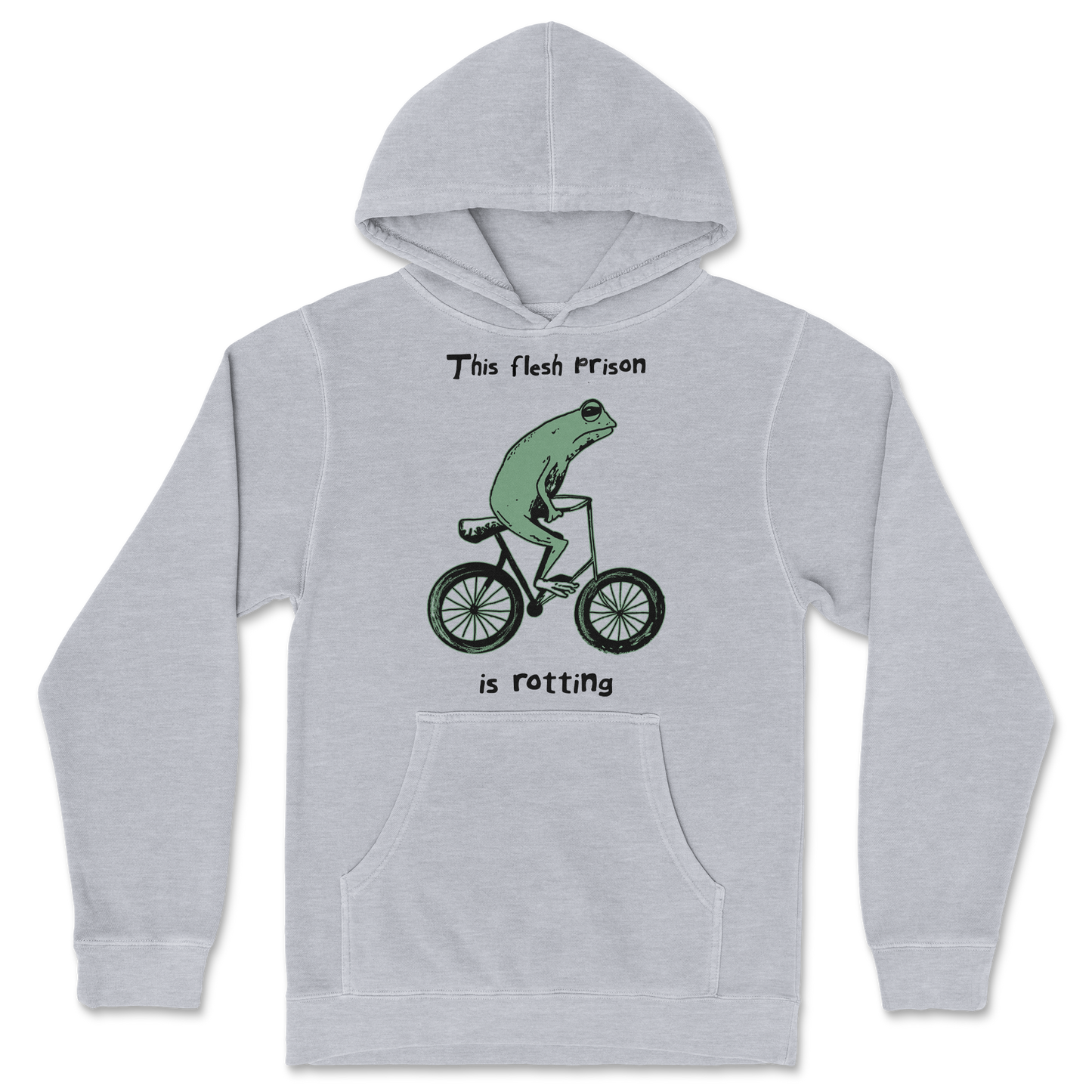 Independent Clothing Co. Hoodie Flesh Prison in Grey-Heather