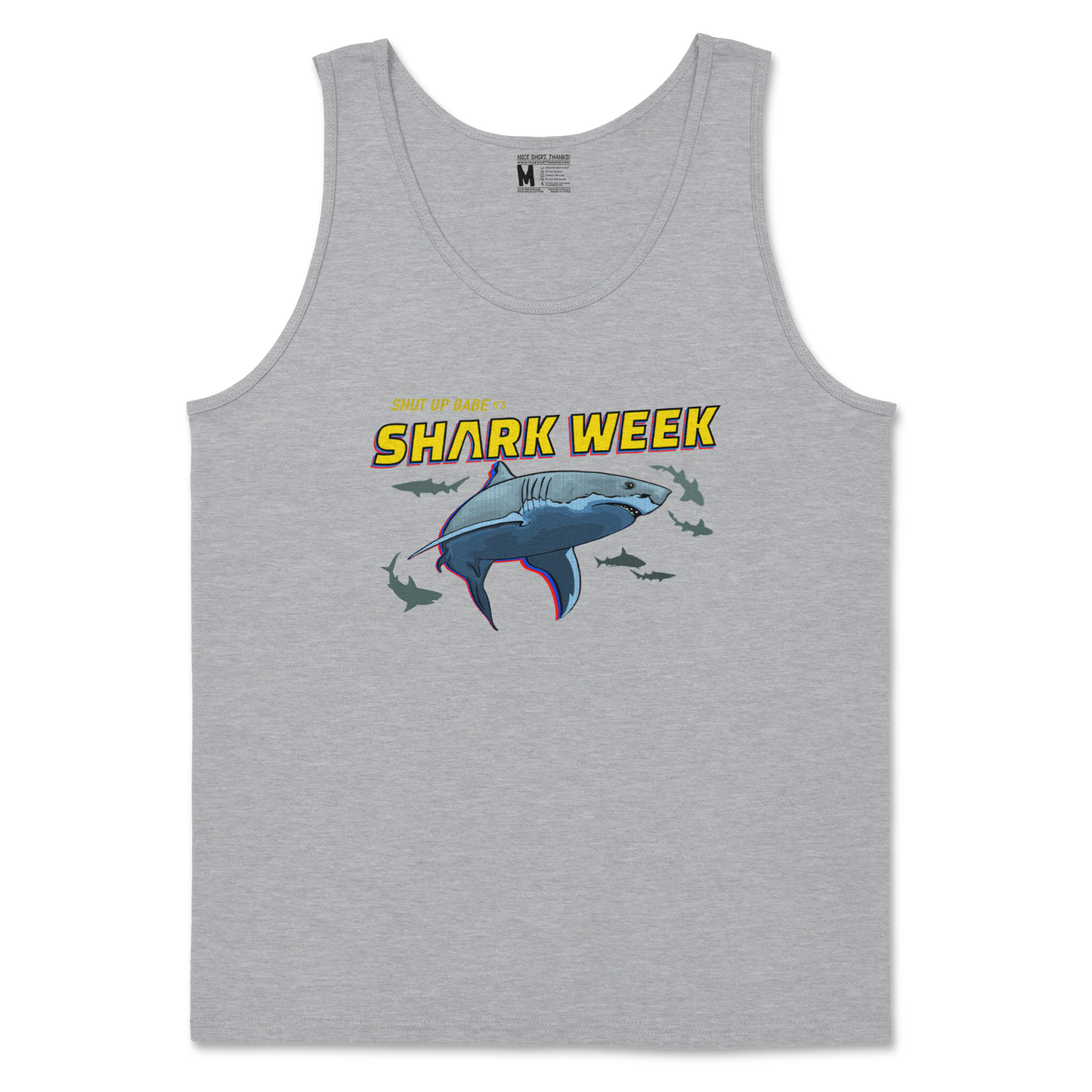 Gildan SoftStyle Tank Top in Sports Grey