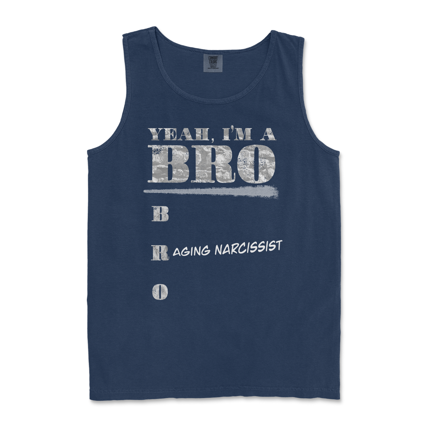 Comfort Colors Tank Top Im Your Bro in TrueNavy