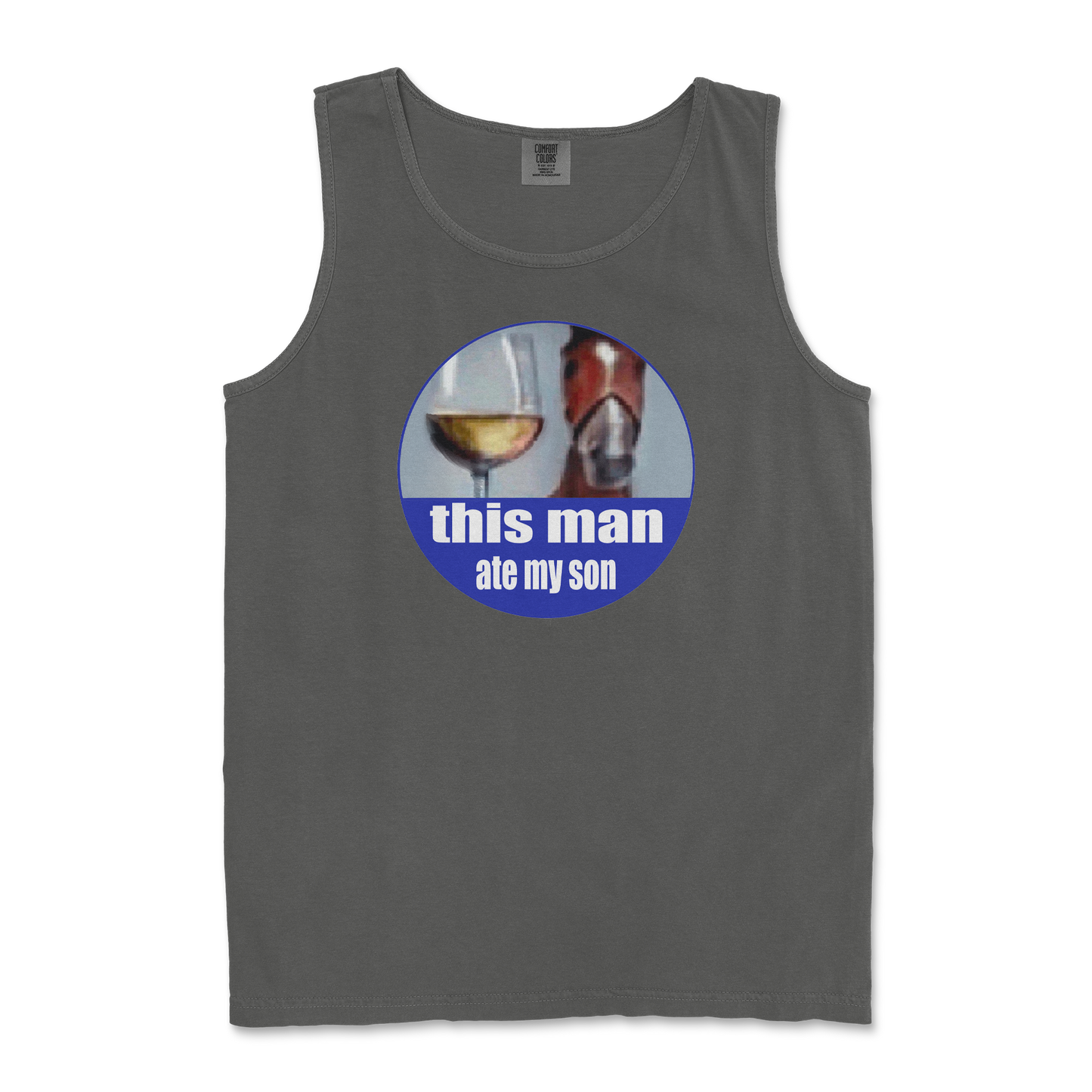 Comfort Colors Tank Top This Man Ate My Son in Pepper